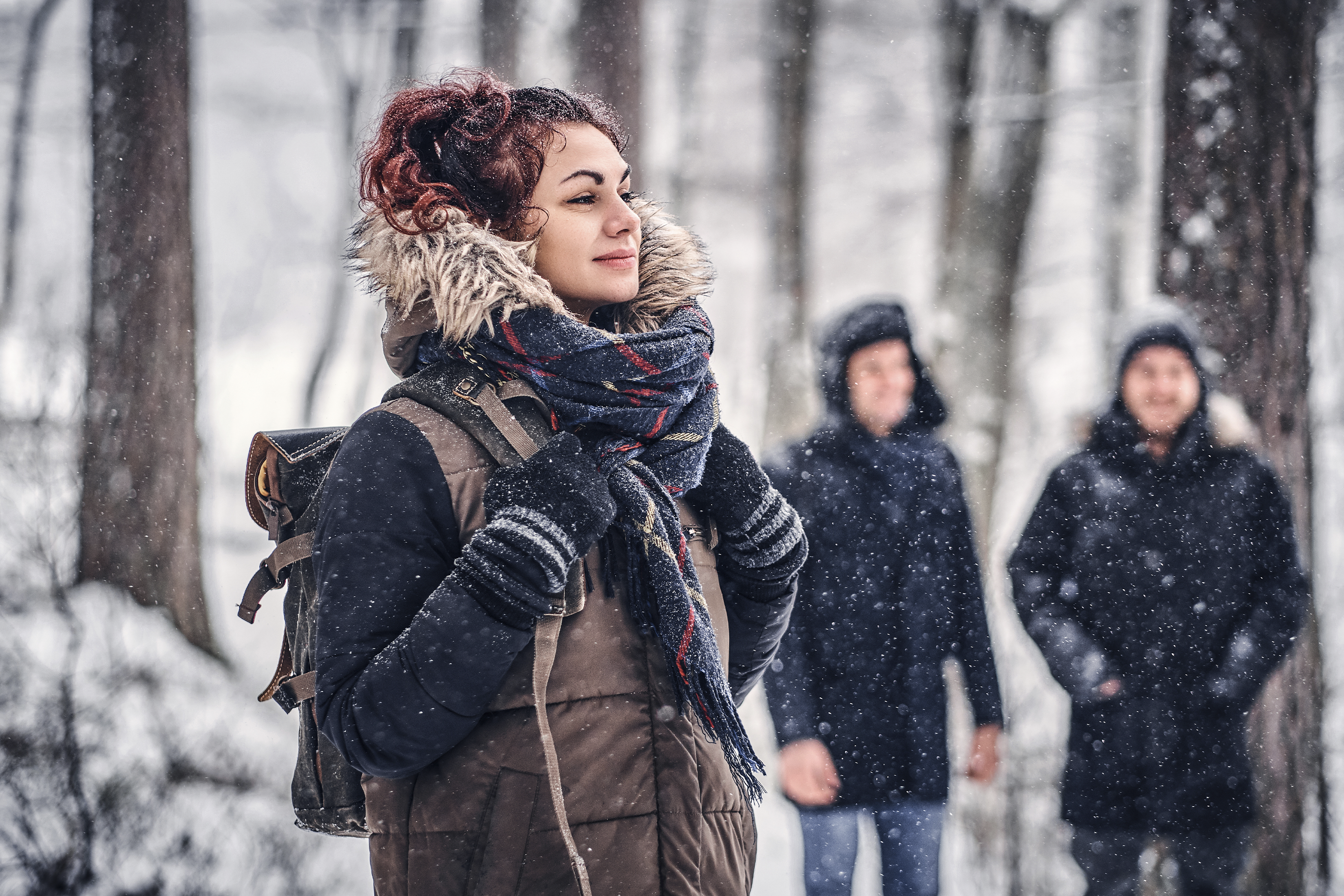 O uso do cachecol no frio