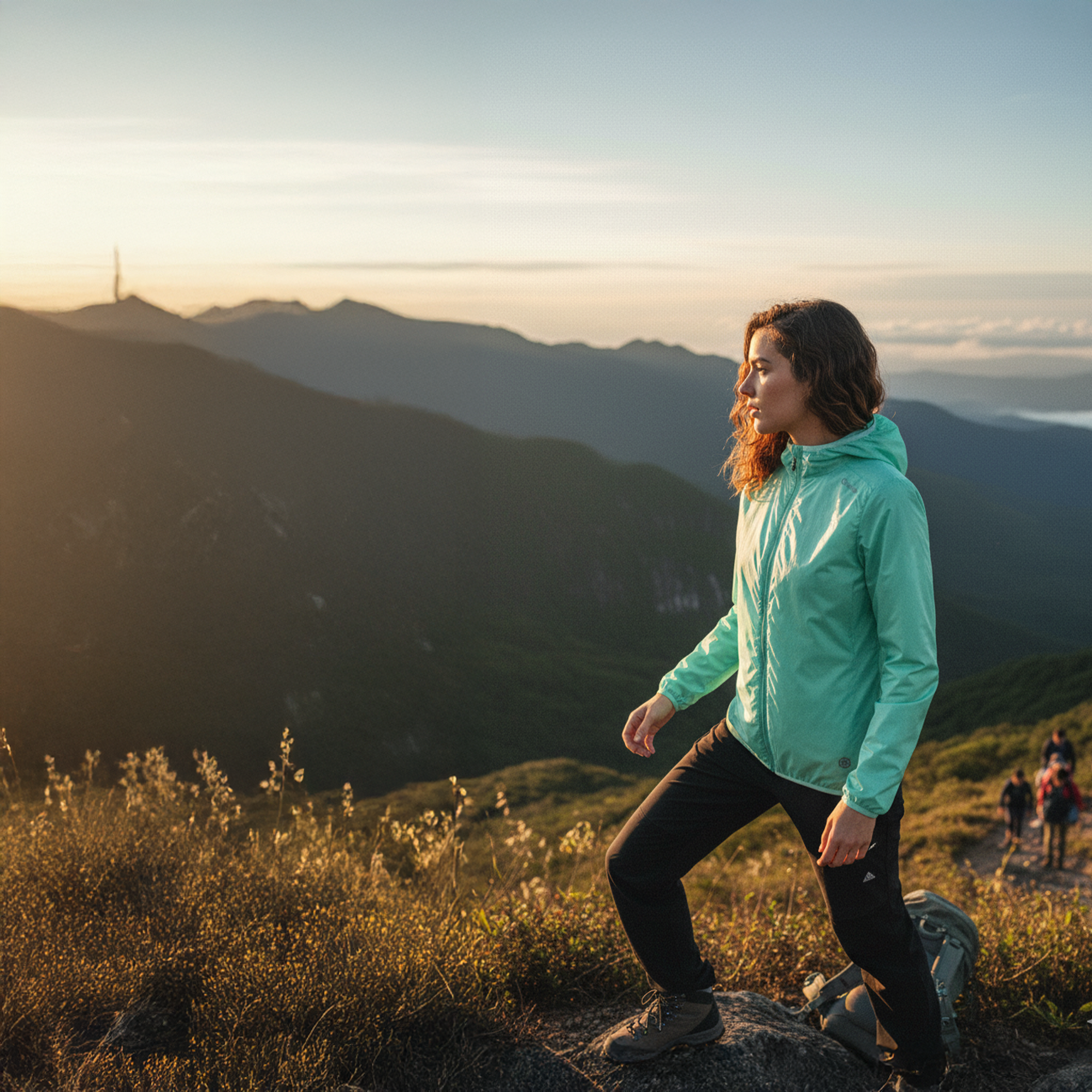 CORTA-VENTO CORDILHEIRA WHISPER IMPERMEÁVEL UV40+ FEMININA