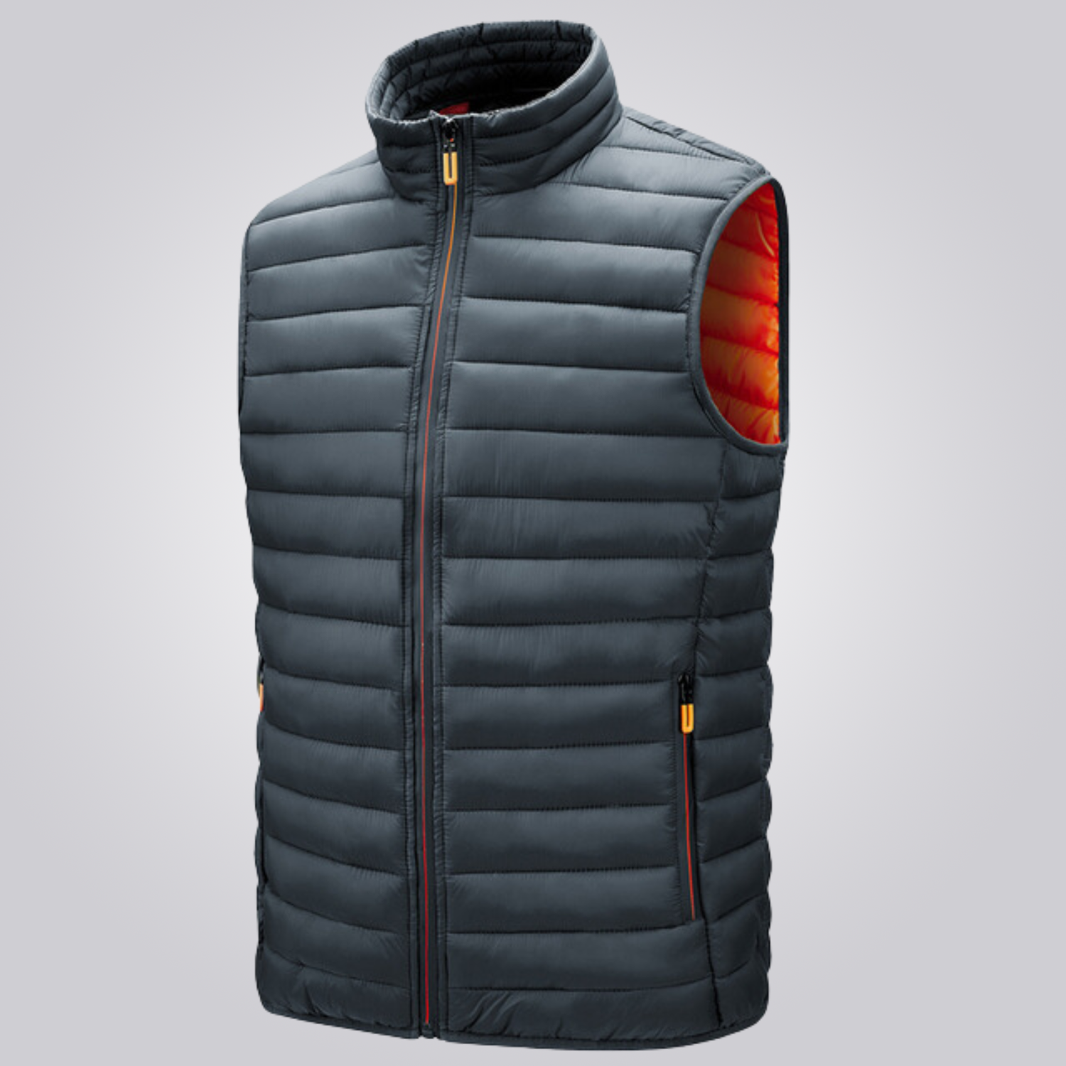 colete cordilheira puffer masculina