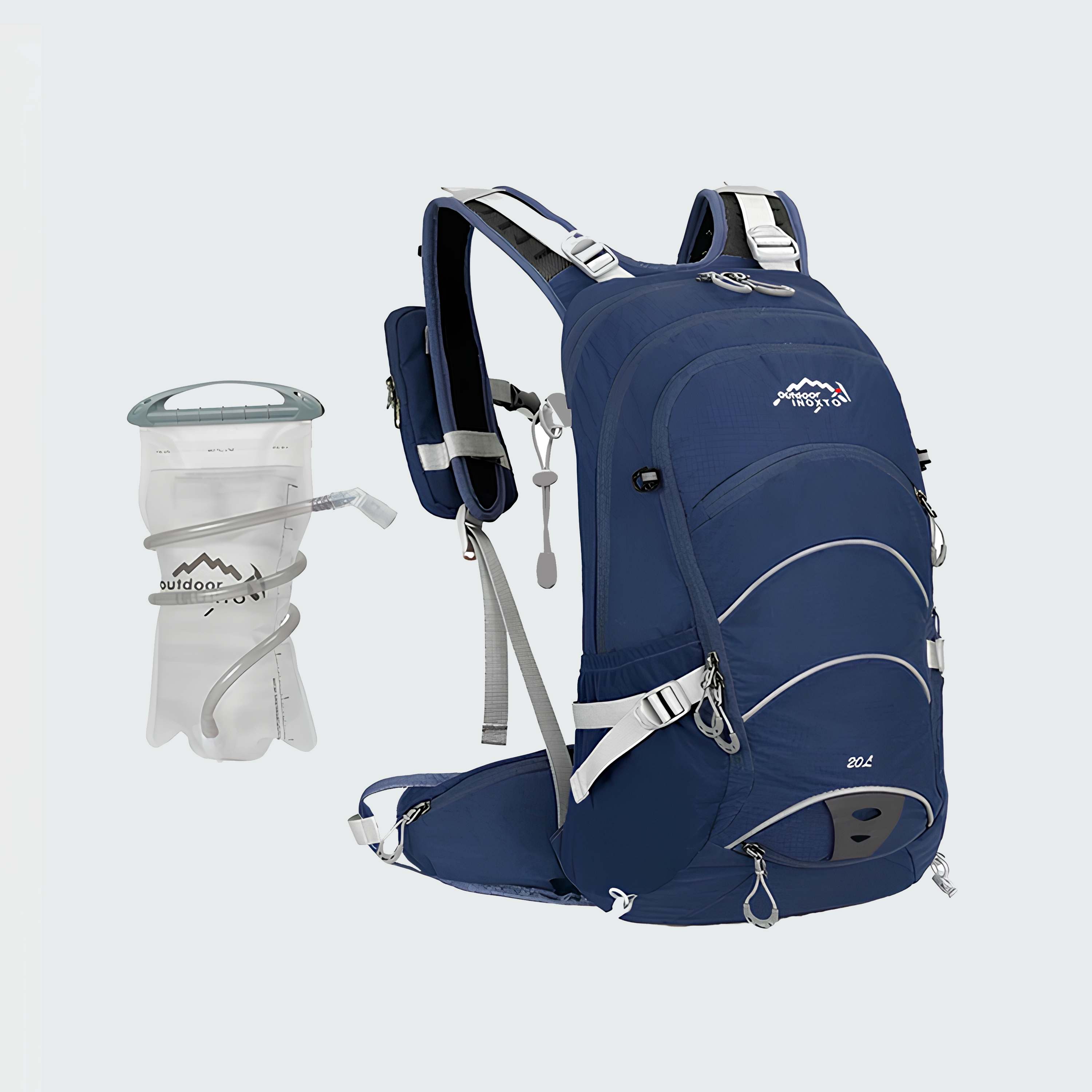 mochila trekking c/ reservatorio