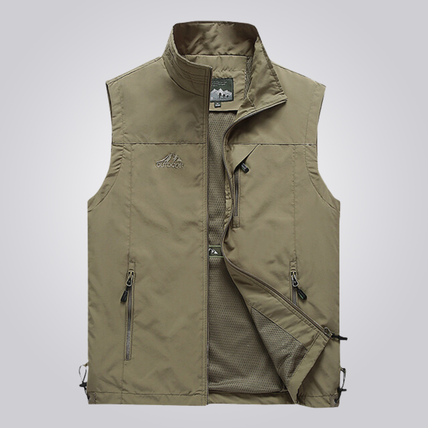 colete cordilheira outdoor masculino