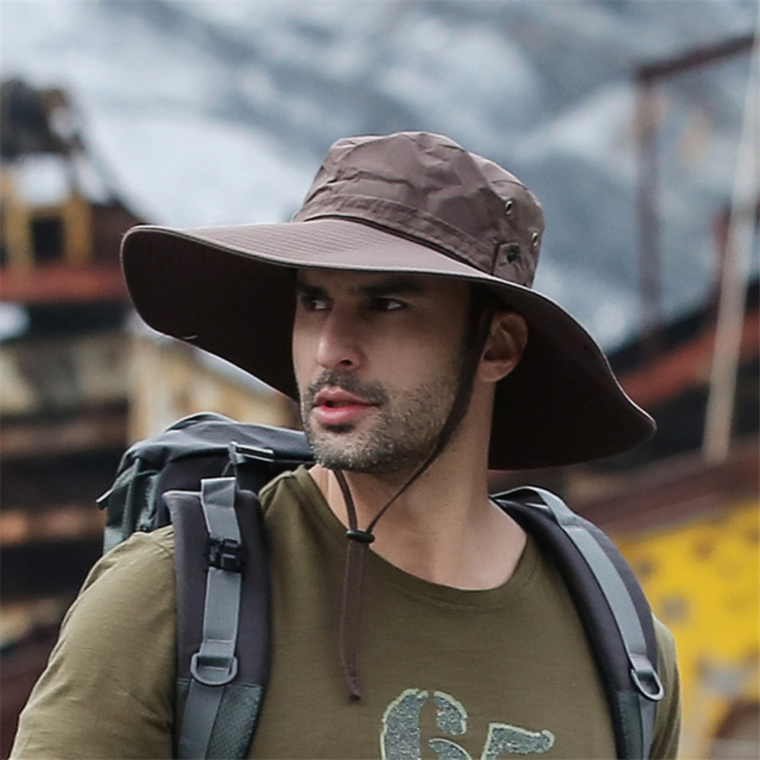 chapeu cordilheira brooks uv masculino
