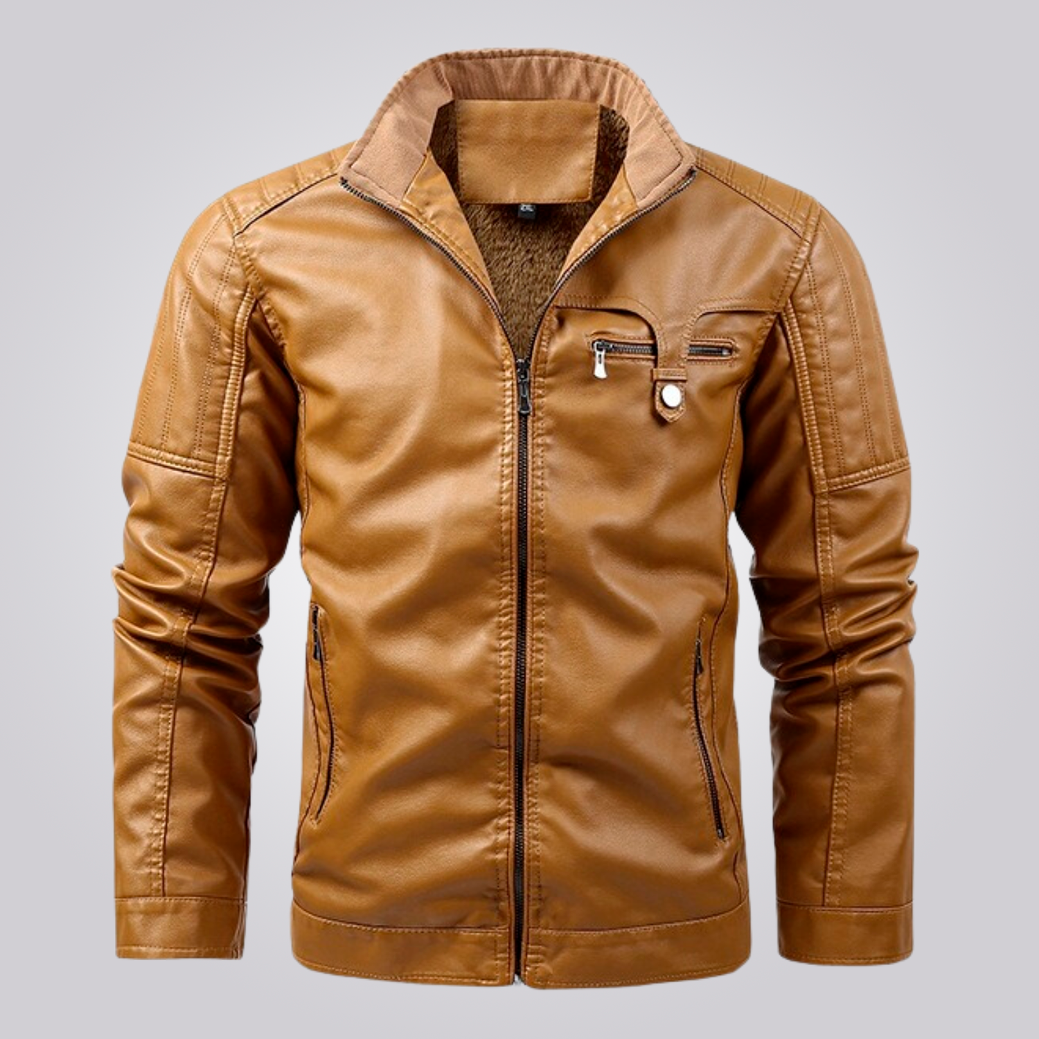 jaqueta cordilheira authentic couro sintético