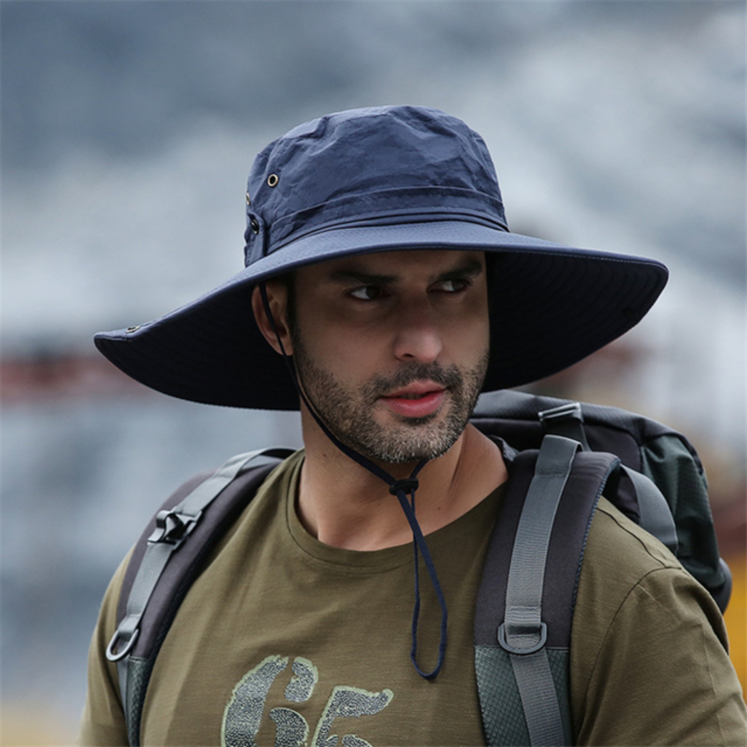 chapeu cordilheira brooks uv masculino