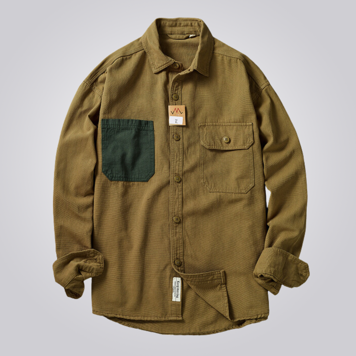 camiseta cordilheira long canyon masculina