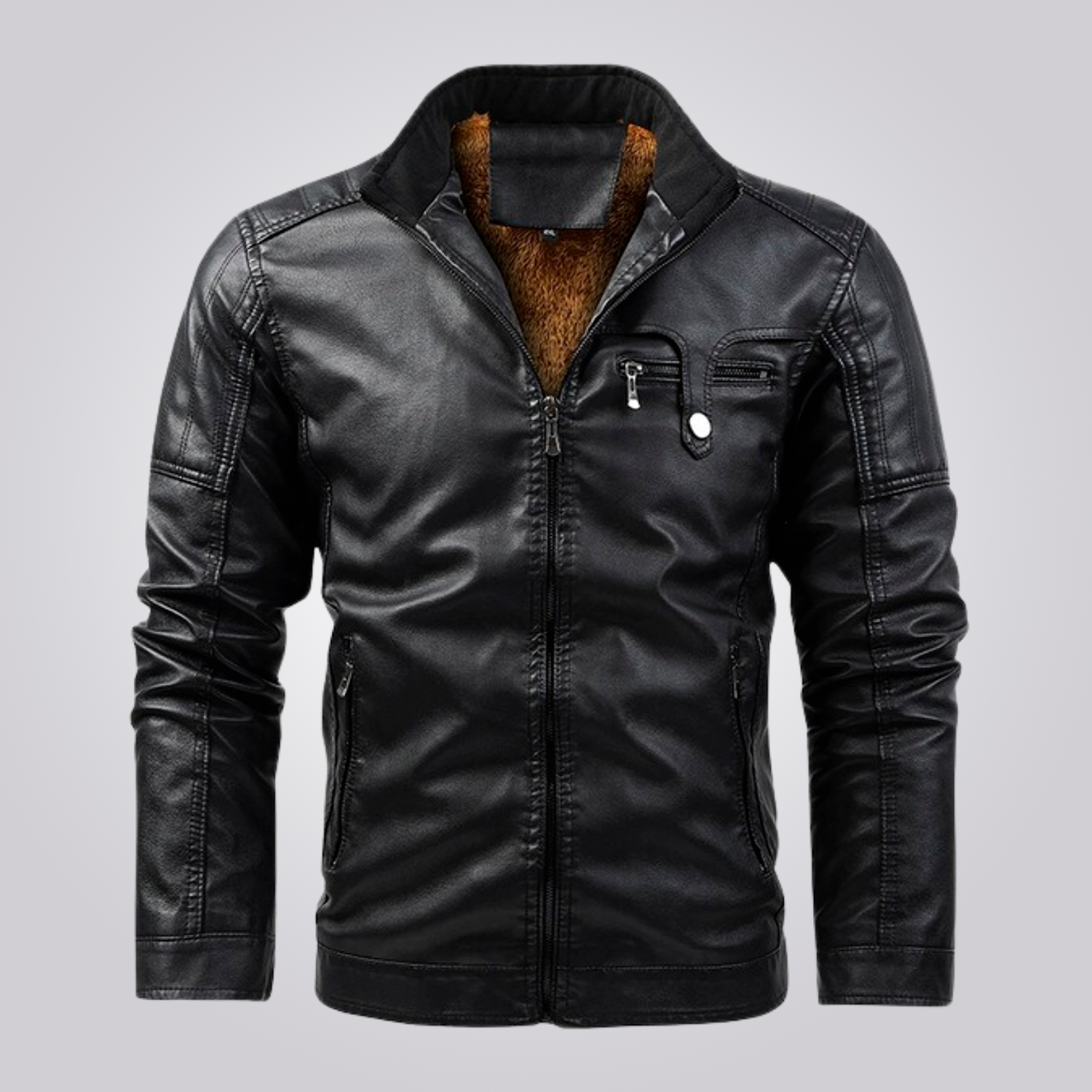 jaqueta cordilheira authentic couro sintético