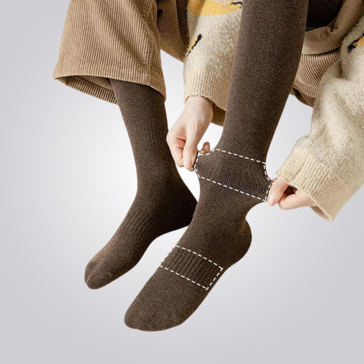 Meia Cordilheira® Long Fleece Feminina