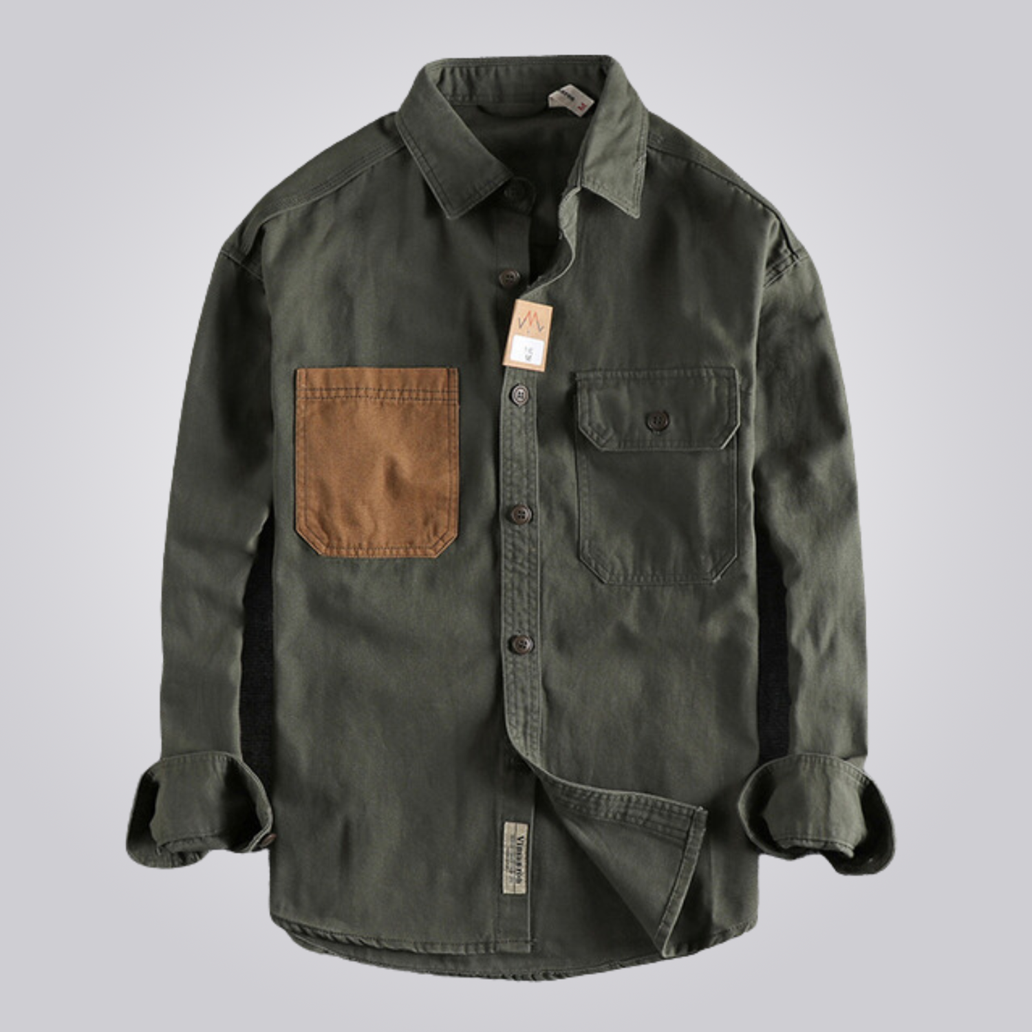 camiseta cordilheira long canyon masculina