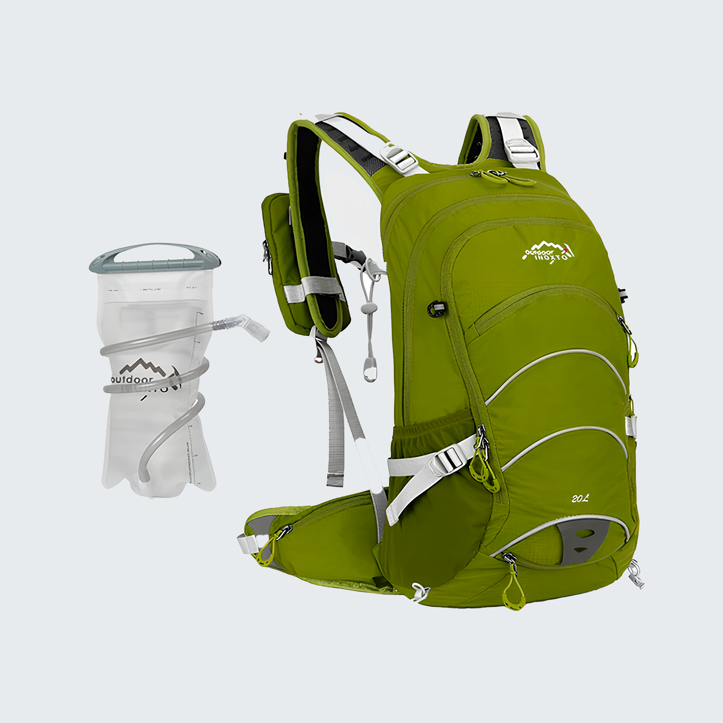 mochila trekking c/ reservatorio