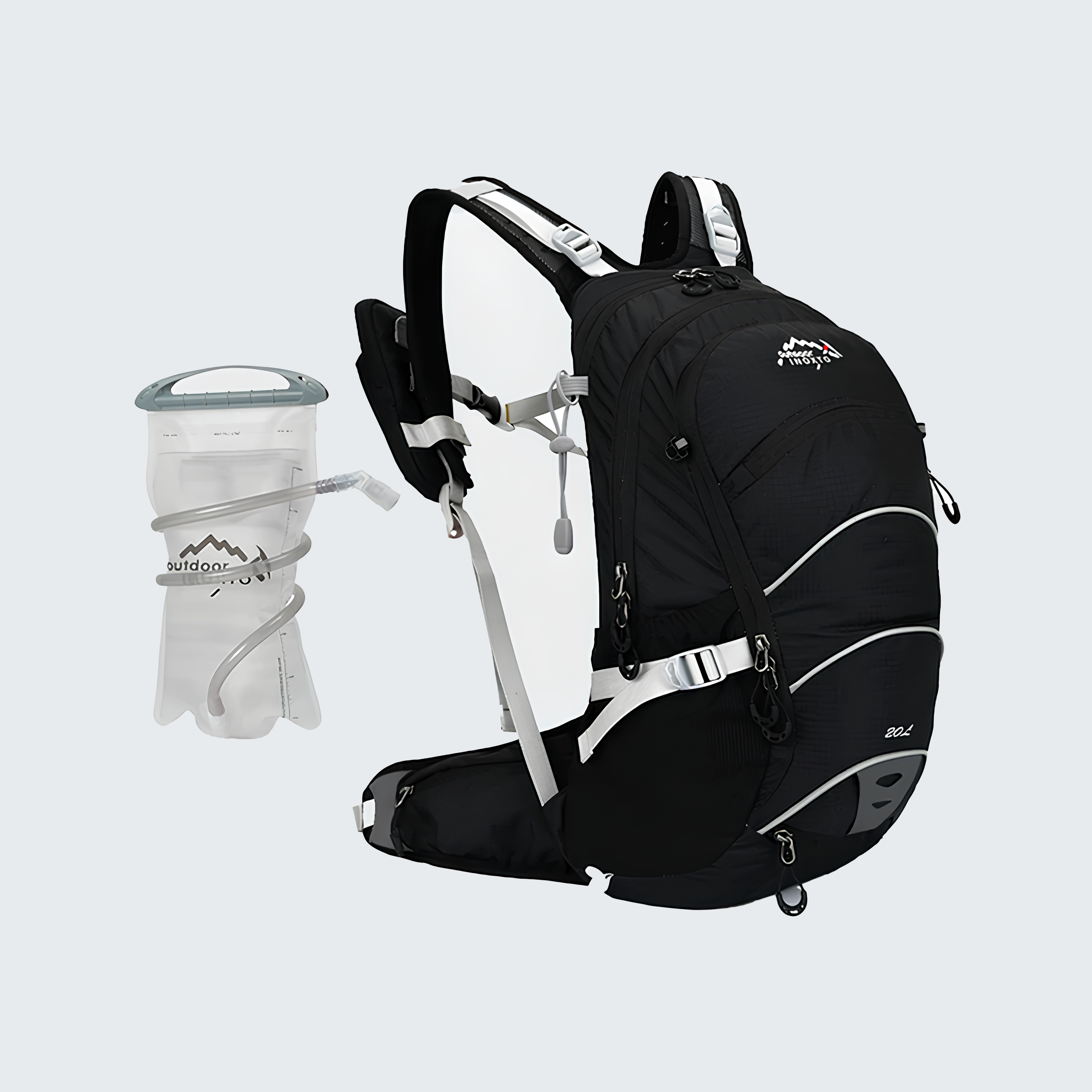 mochila trekking c/ reservatorio