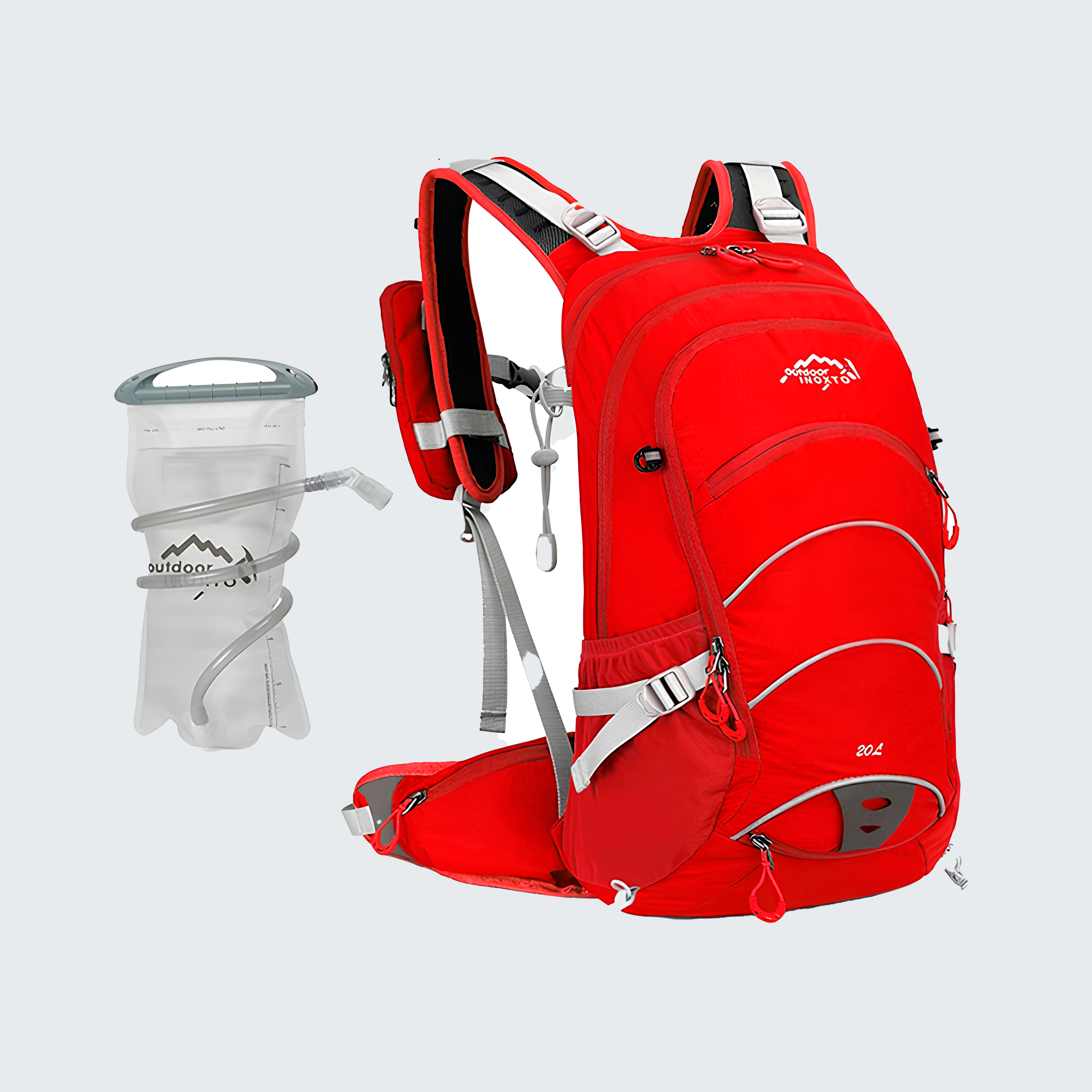 mochila trekking c/ reservatorio