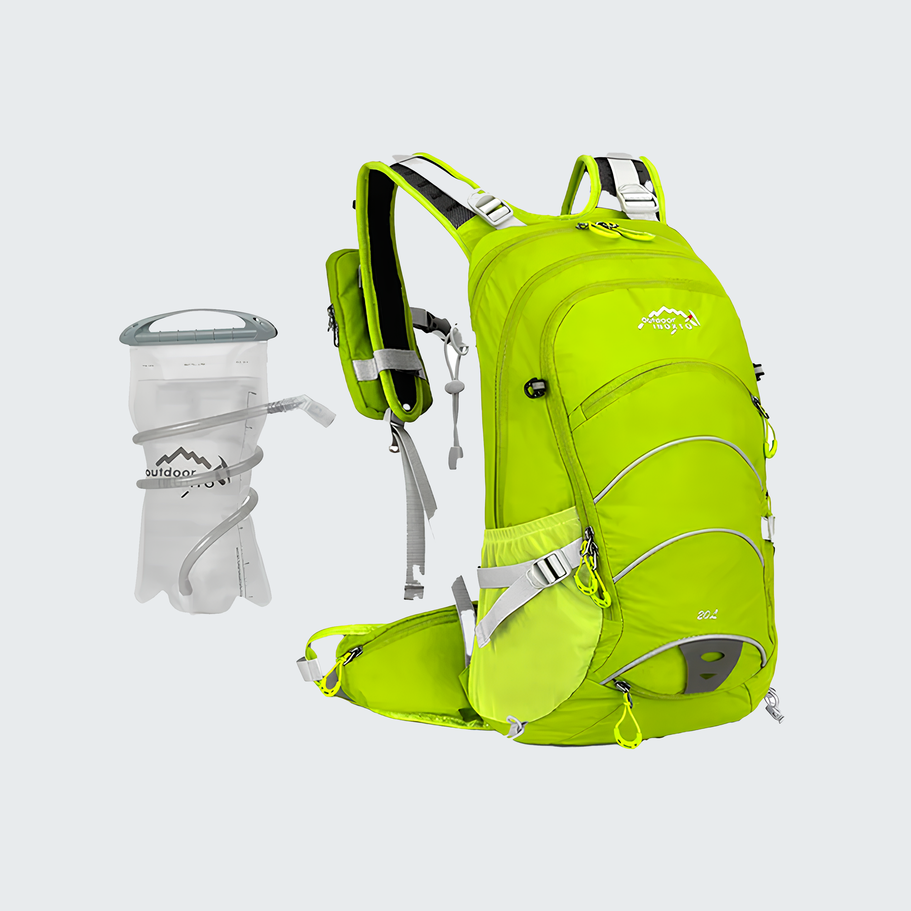 mochila trekking c/ reservatorio