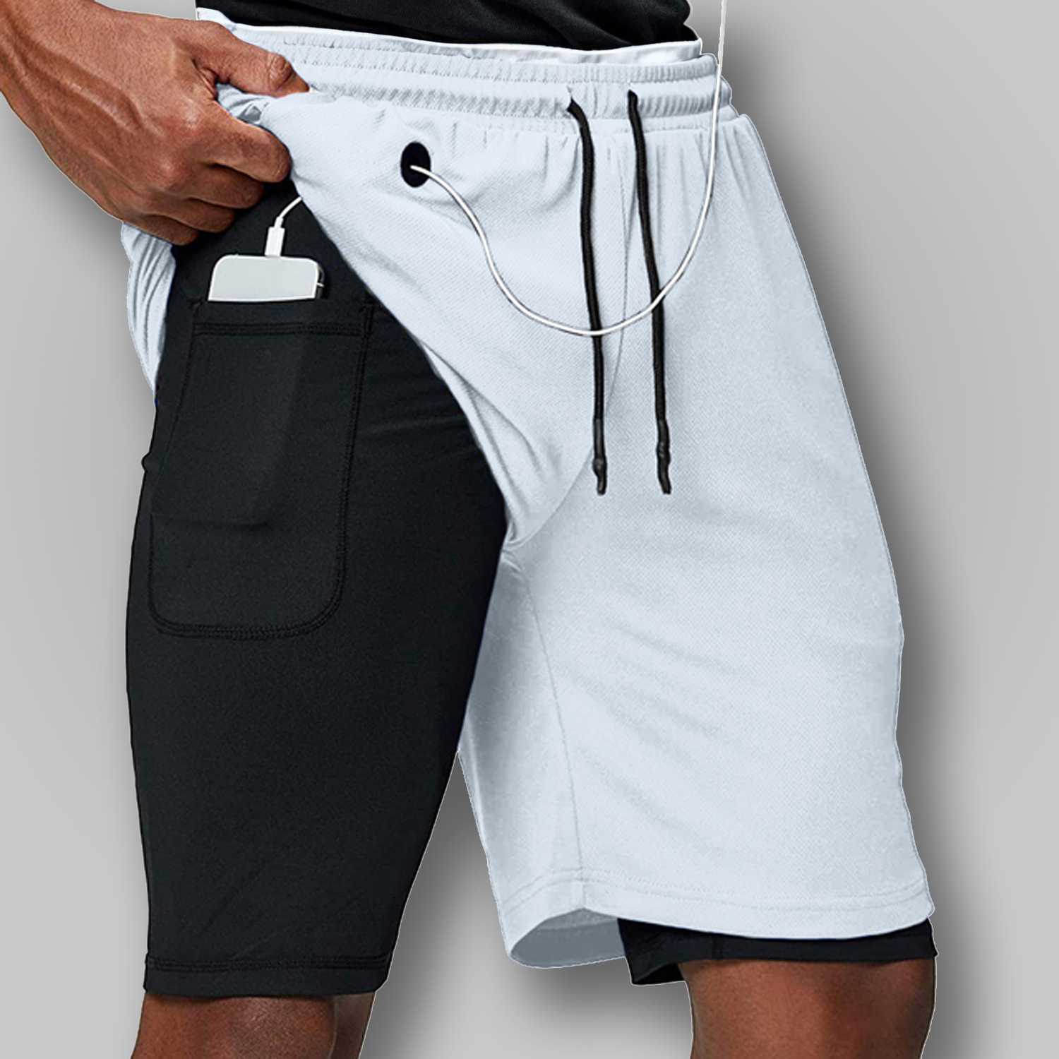 SHORTS CORDILHEIRA® 2 EM 1 AERODRY PERFORMANCE