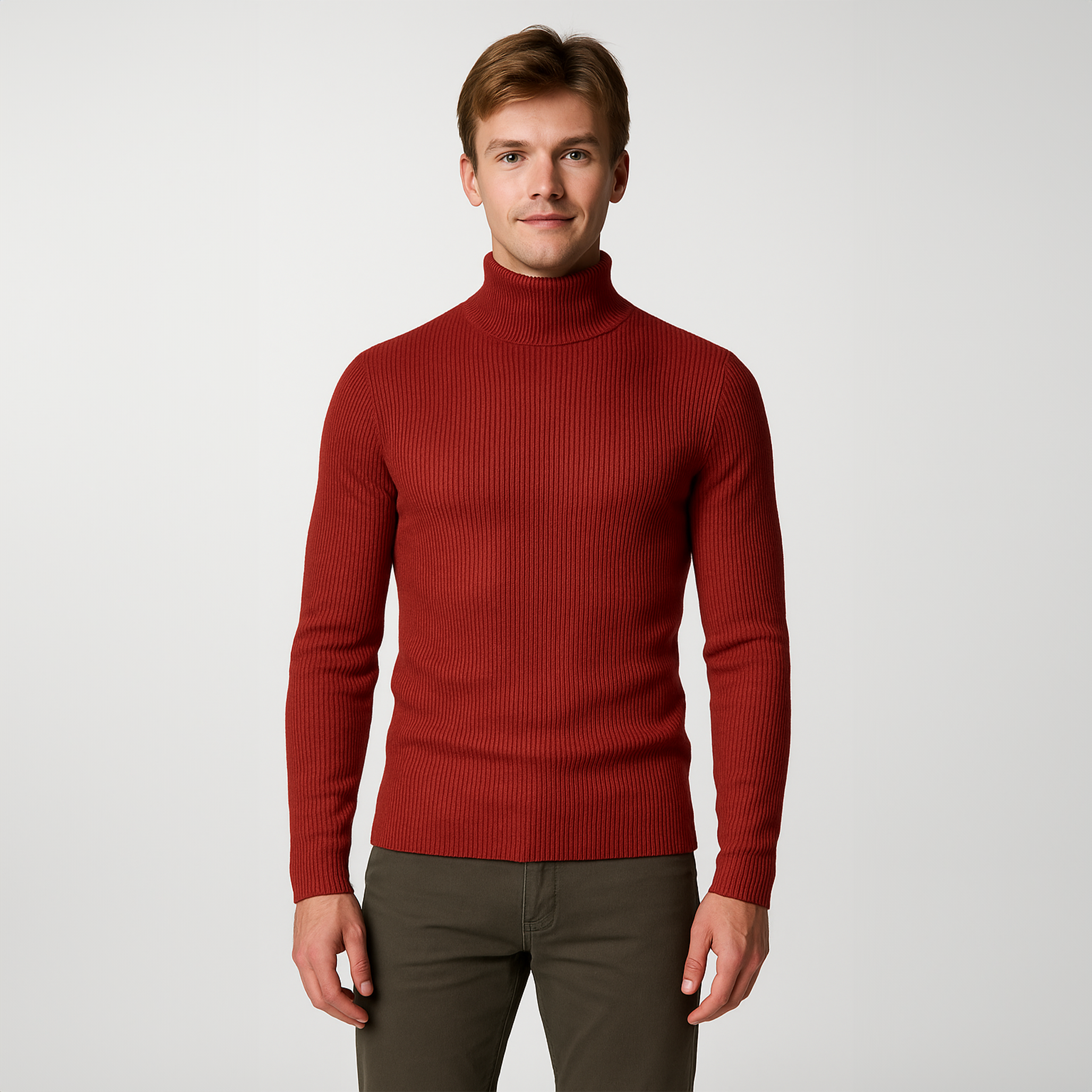 CAMISETA CORDILHEIRA GOLA ALTA MASCULINA