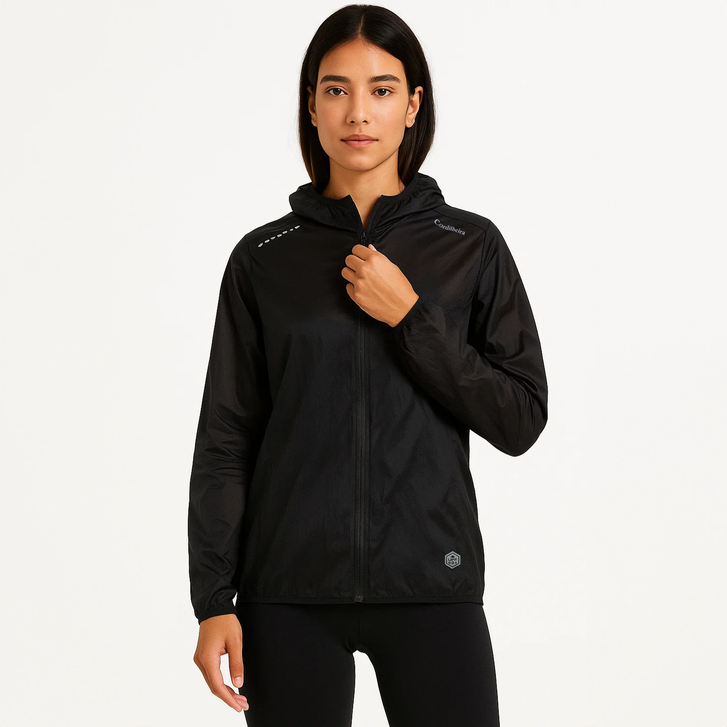 CORTA-VENTO CORDILHEIRA WHISPER IMPERMEÁVEL UV40+ FEMININA