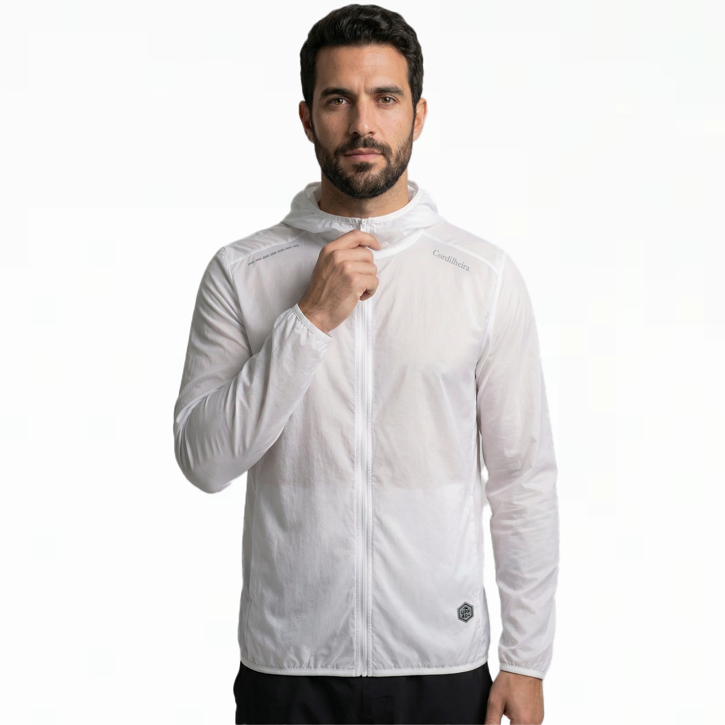 CORTA-VENTO CORDILHEIRA WHISPER IMPERMEÁVEL UV40+ MASCULINA