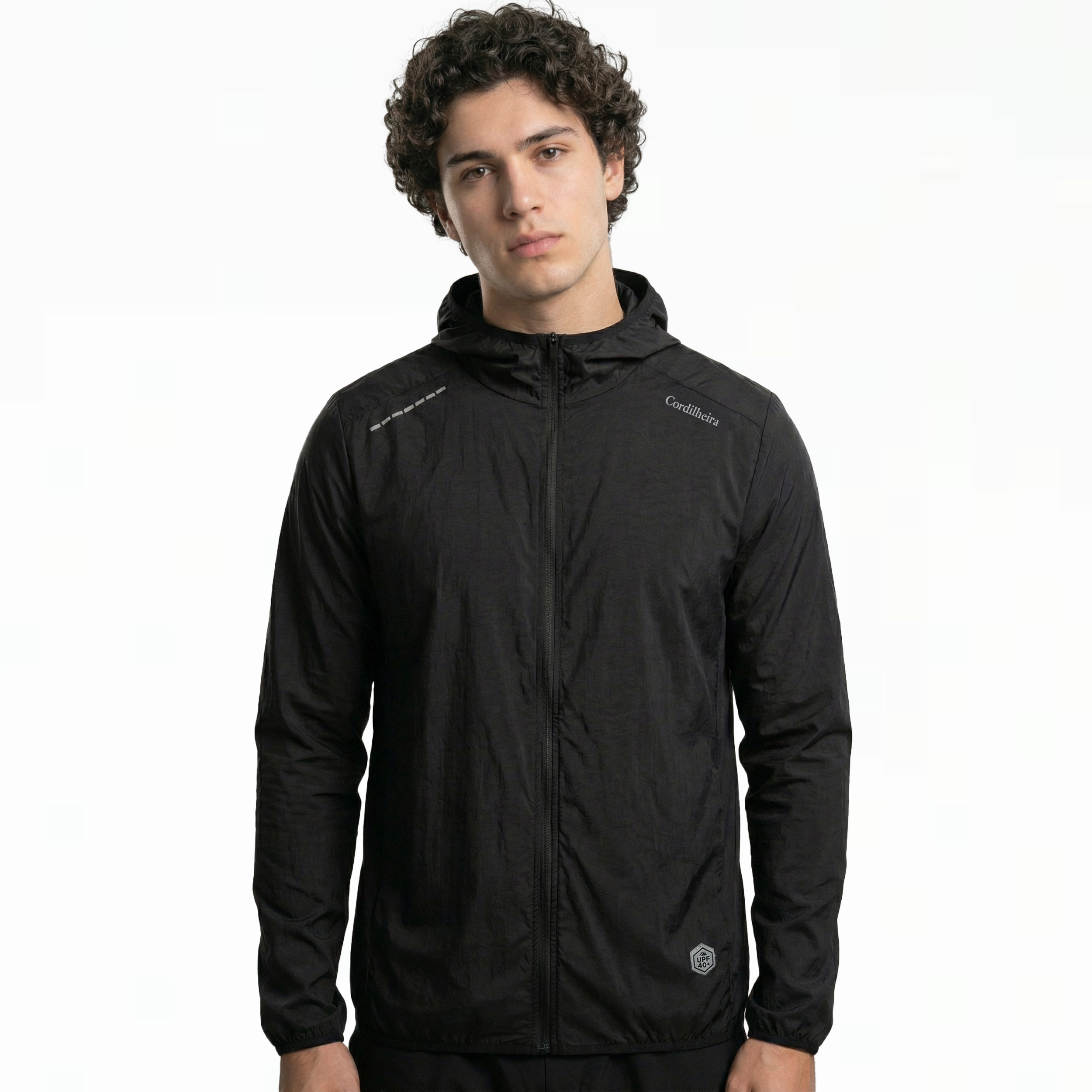 CORTA-VENTO CORDILHEIRA WHISPER IMPERMEÁVEL UV40+ MASCULINA