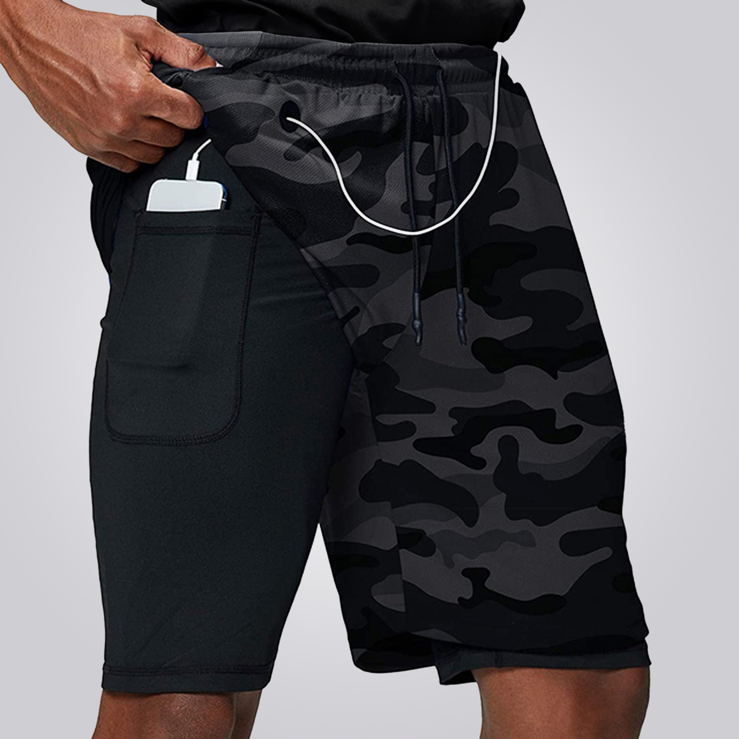 SHORTS CORDILHEIRA® 2 EM 1 AERODRY PERFORMANCE