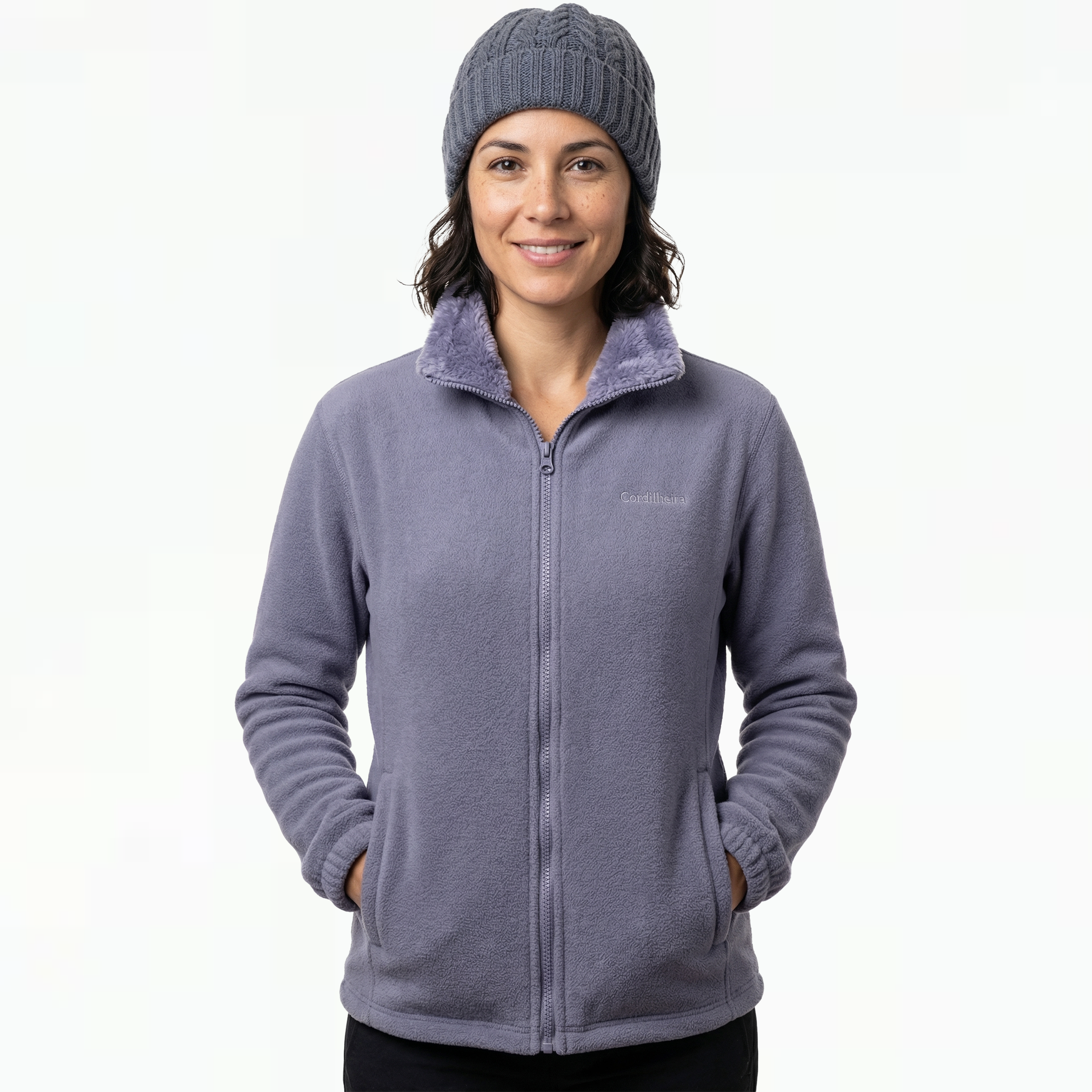 FLEECE CORDILHEIRA COATS FEMININO