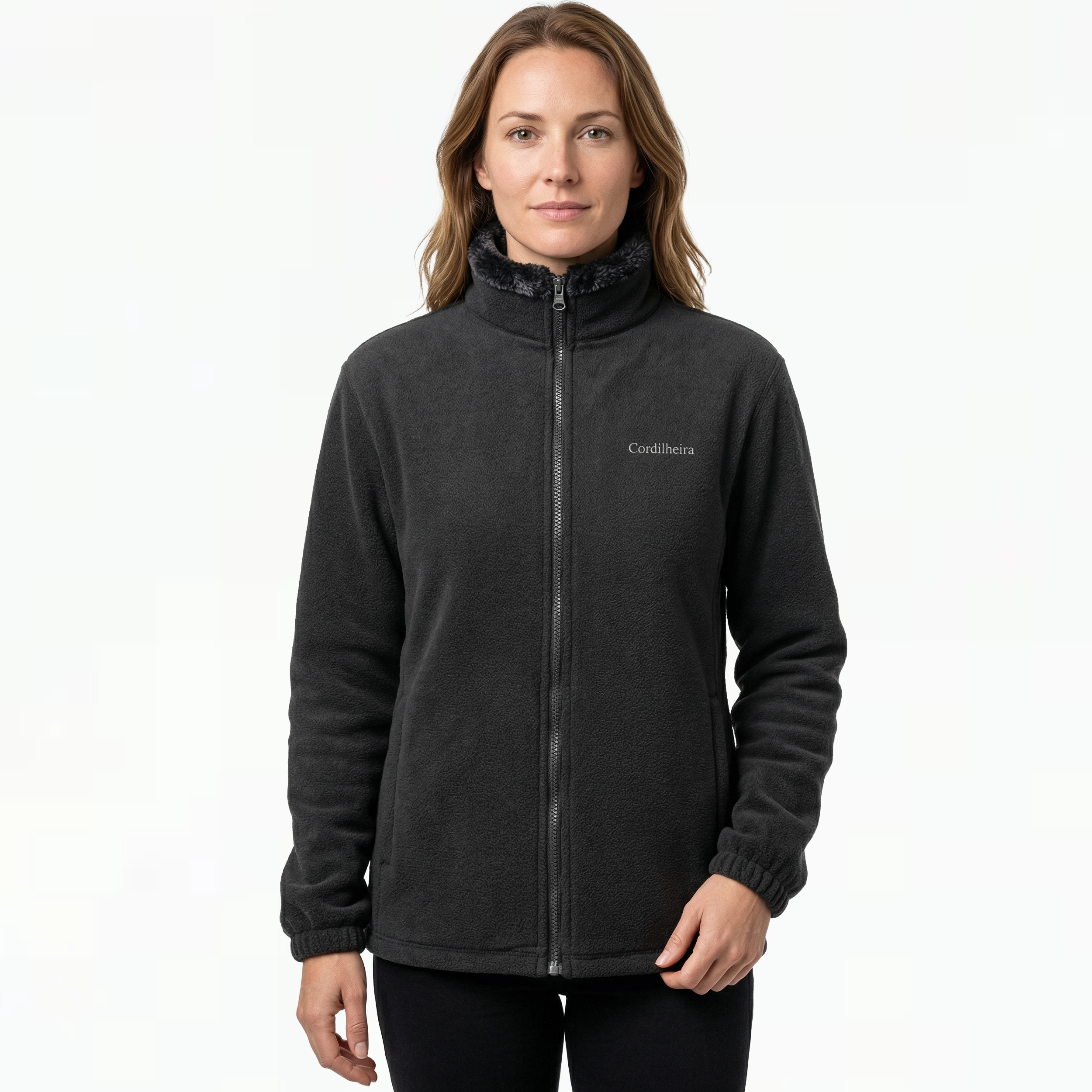 FLEECE CORDILHEIRA COATS FEMININO