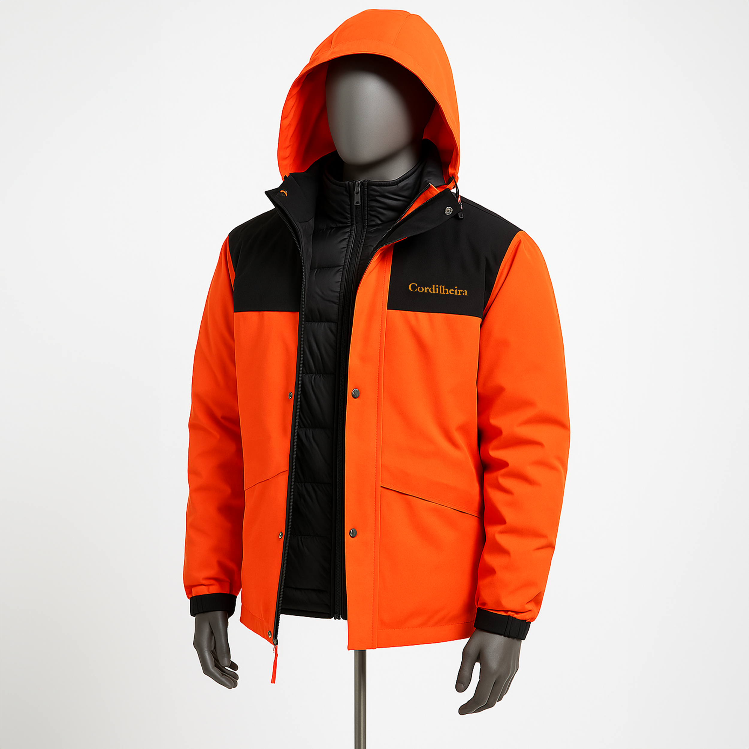 JAQUETA PUFFER 3 EM 1 CORDILHEIRA GLACIER MASCULINA