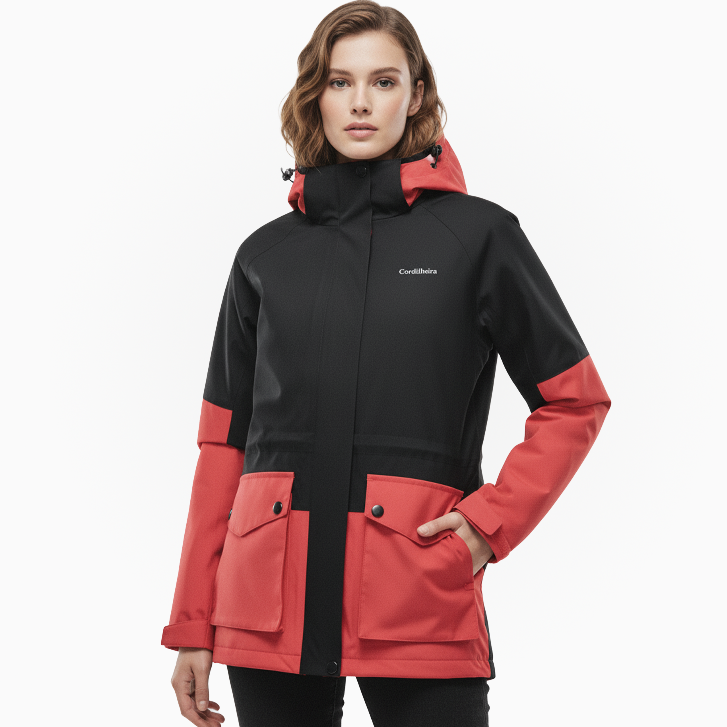 JAQUETA 3 EM 1 CORDILHEIRA CARBON FEMININA