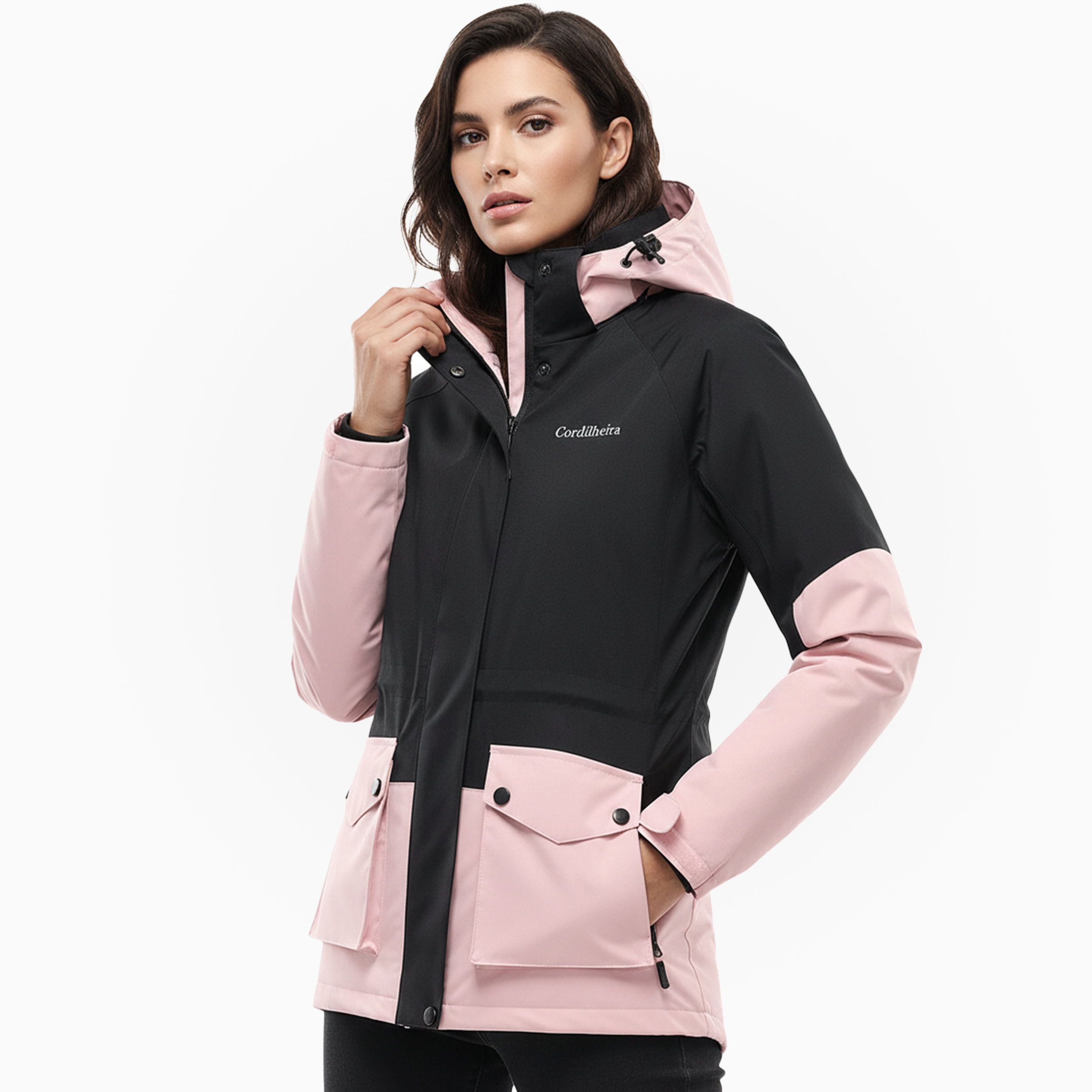 JAQUETA 3 EM 1 CORDILHEIRA CARBON FEMININA