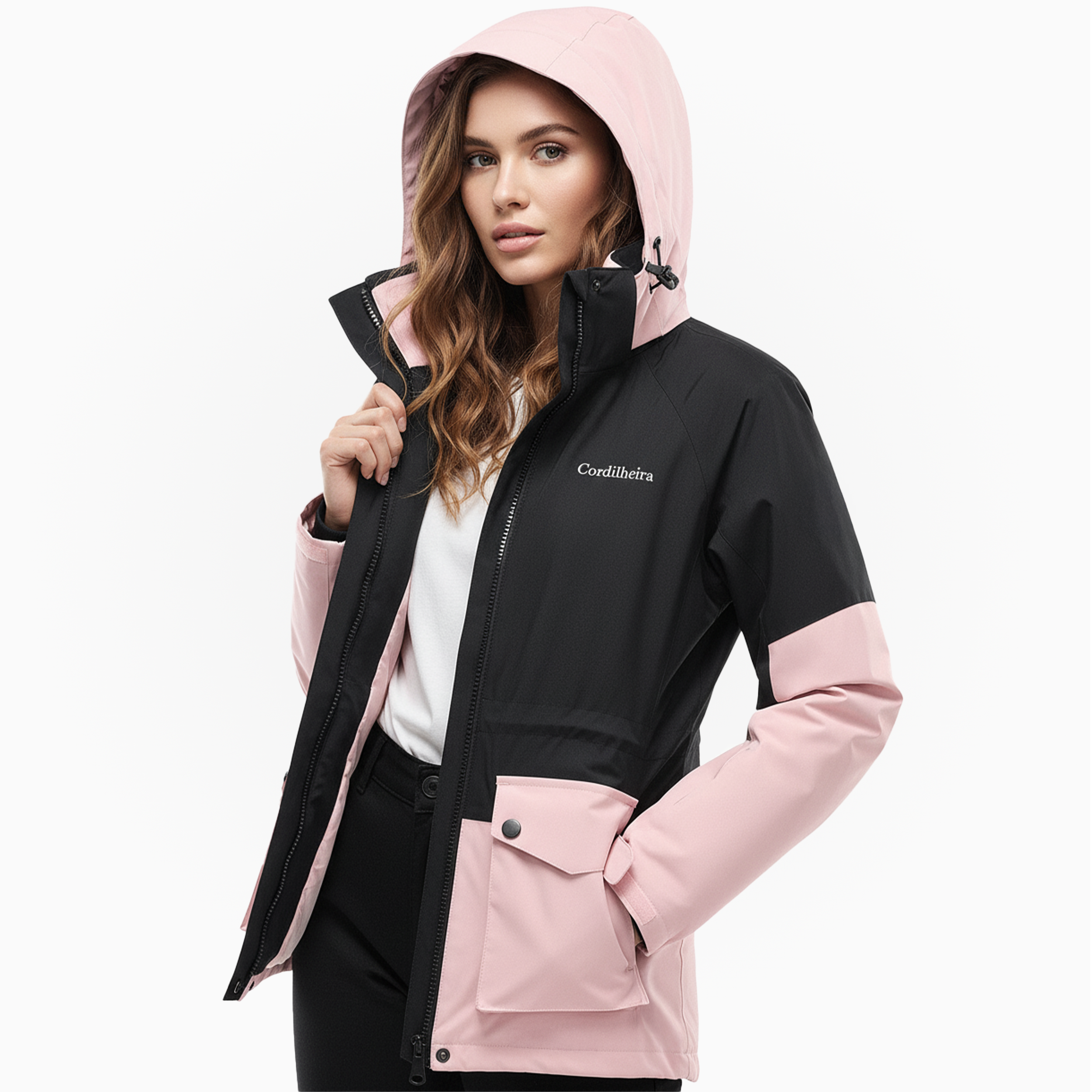 JAQUETA 3 EM 1 CORDILHEIRA CARBON FEMININA