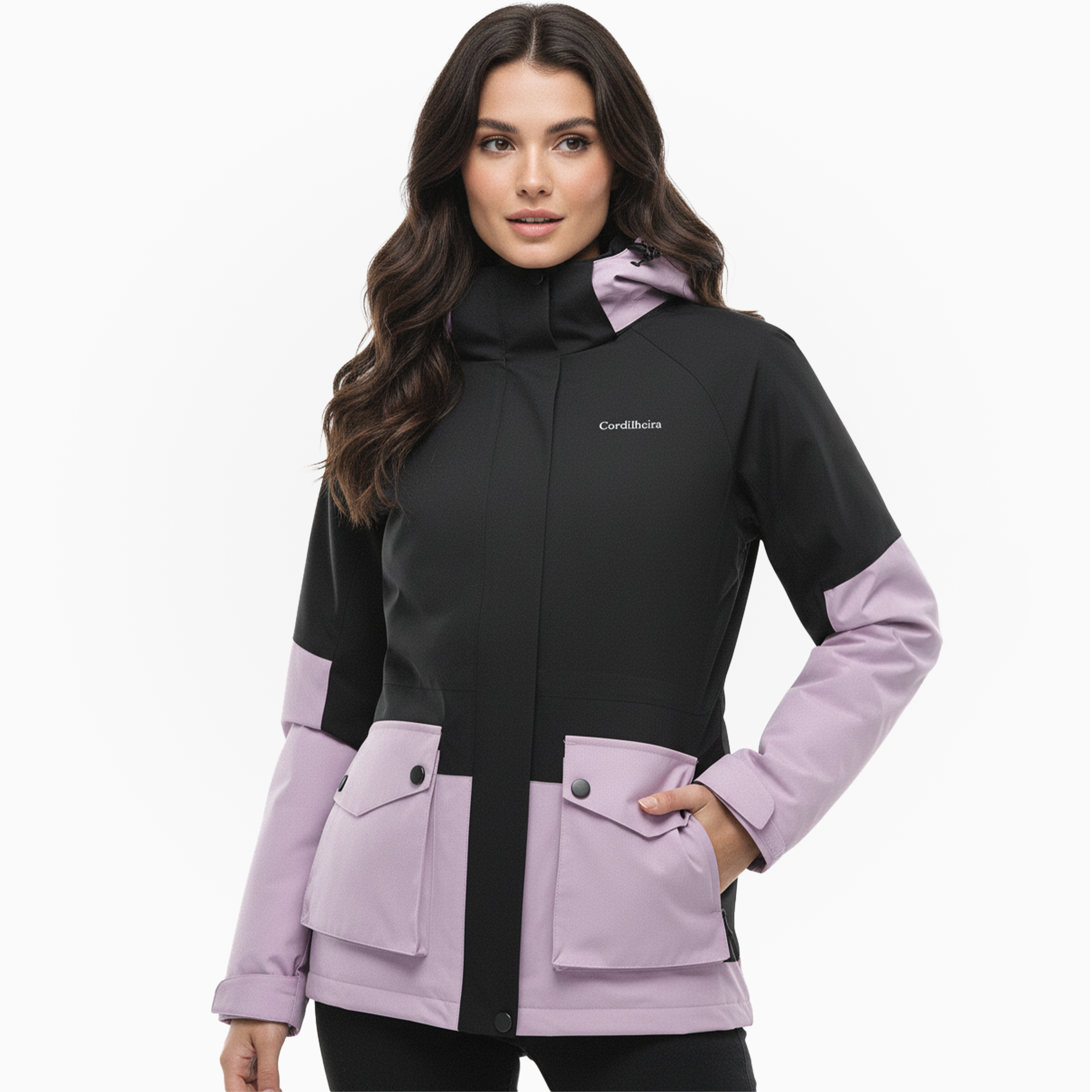 JAQUETA 3 EM 1 CORDILHEIRA CARBON FEMININA