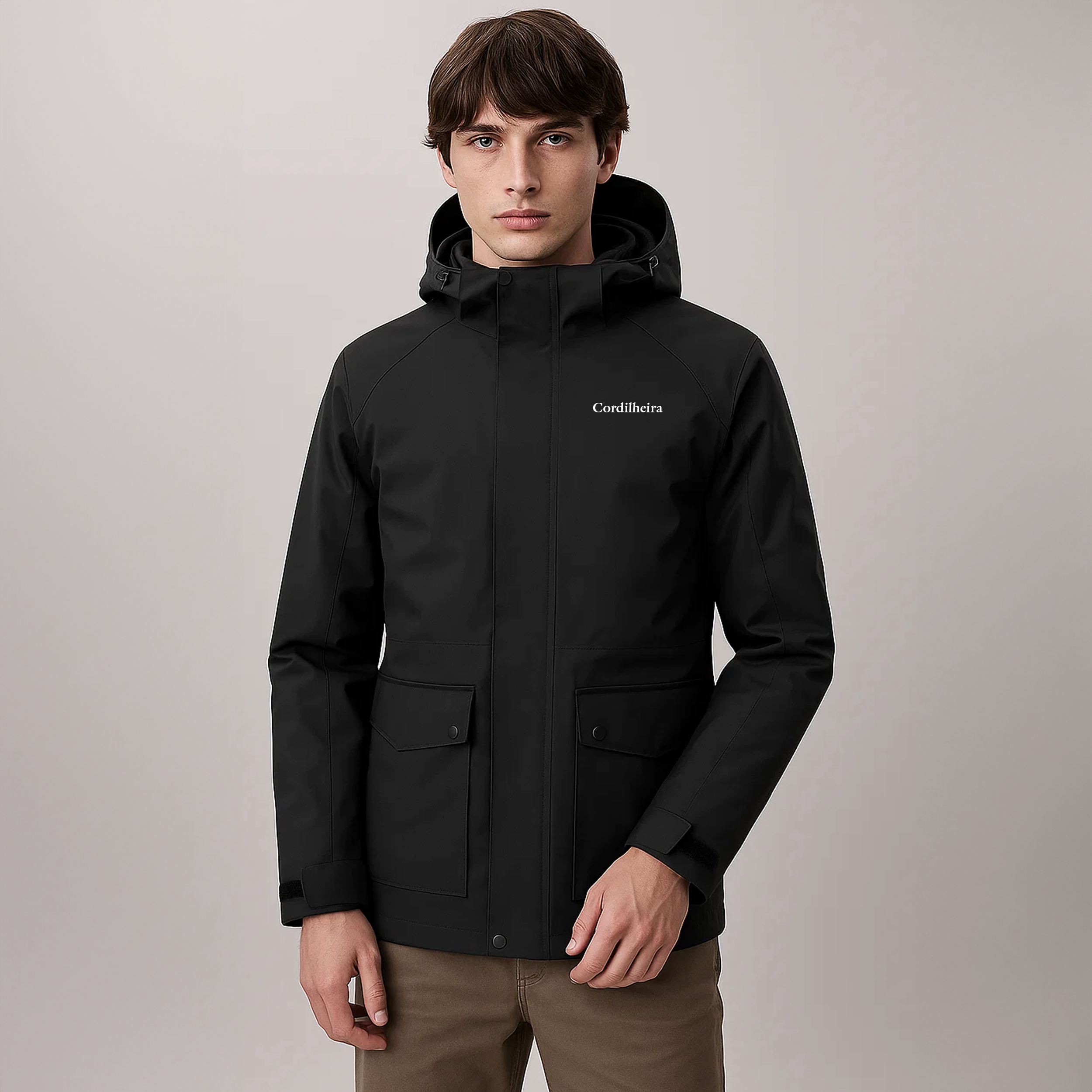 JAQUETA 3 EM 1 CORDILHEIRA CARBON MASCULINA