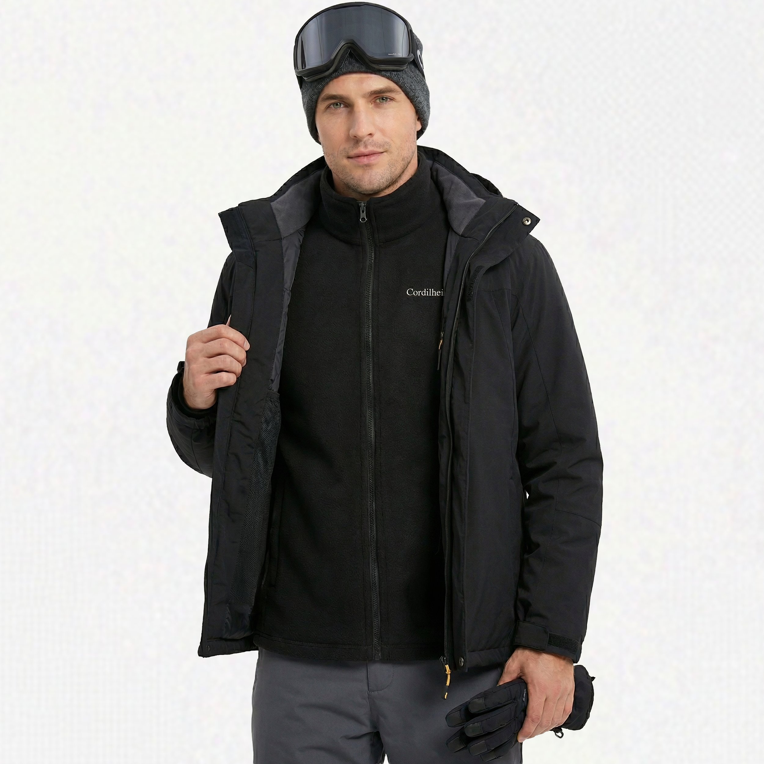JAQUETA 3 EM 1 CORDILHEIRA THERMAL SHIELD MASCULINA