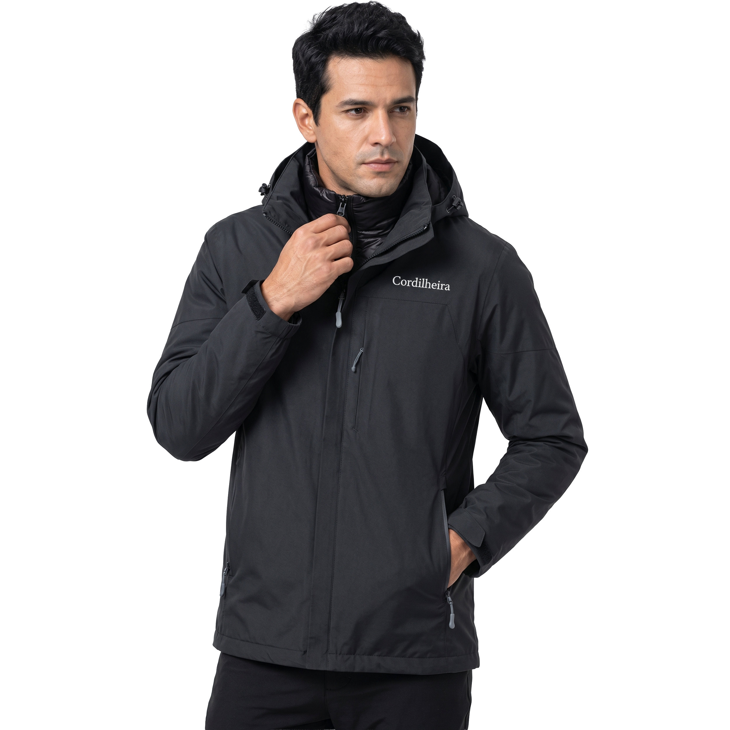JAQUETA 3 EM 1 PUFFER CORDILHEIRA ALPINE MASCULINA