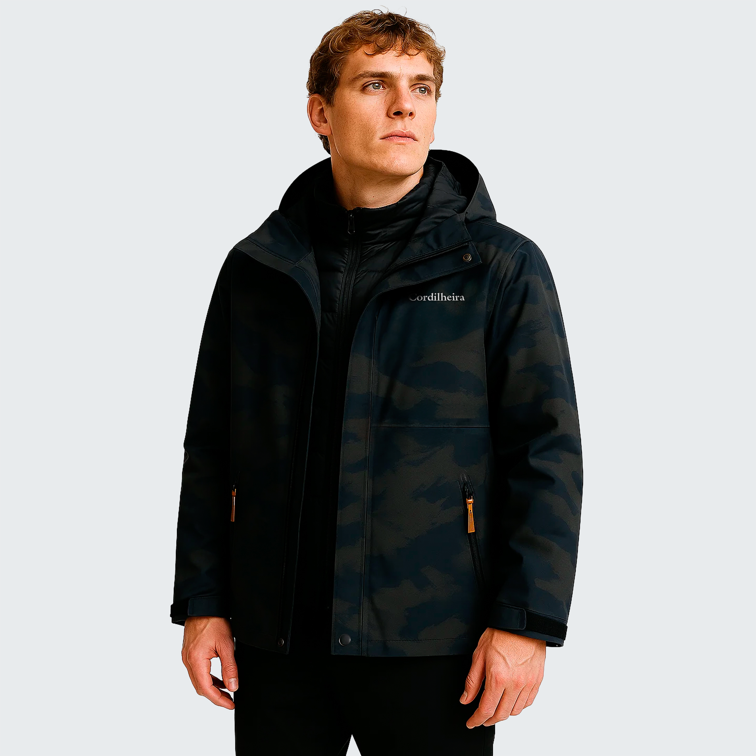 JAQUETA PUFFER 3 EM 1 CORDILHEIRA STORMHOOD