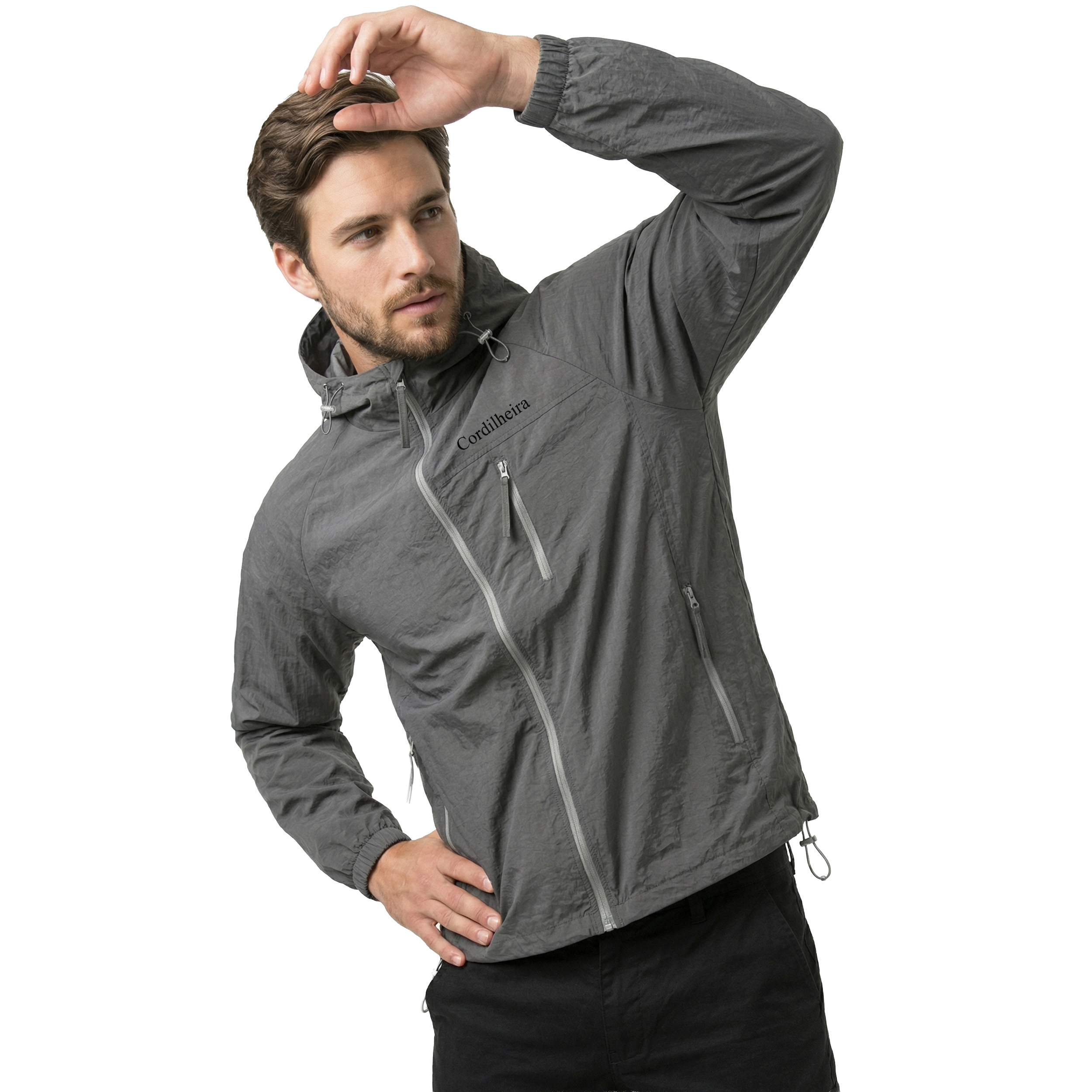 JAQUETA CORDILHEIRA CORTA-VENTO WIND UV50+ MASCULINA
