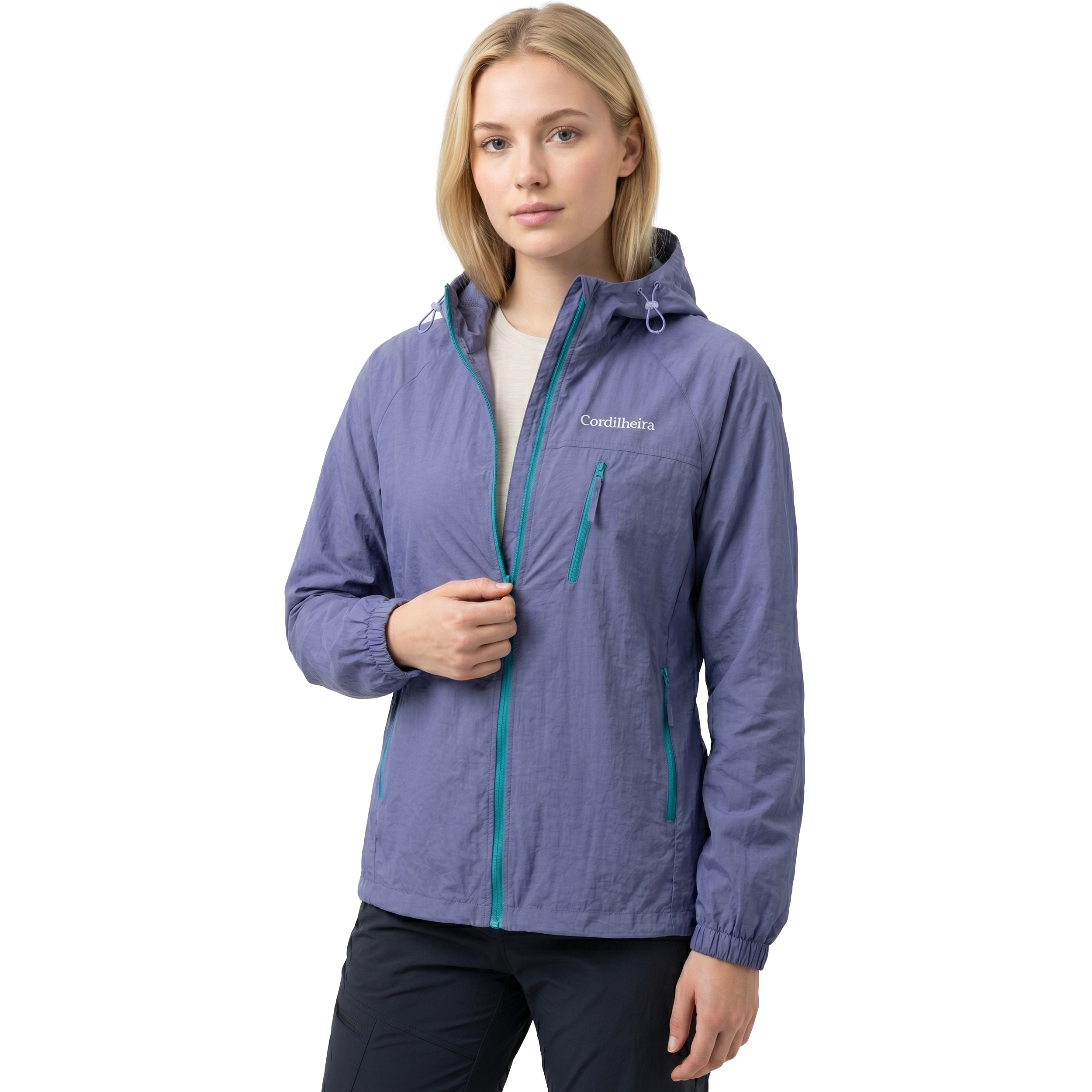 JAQUETA CORDILHEIRA CORTA-VENTO WIND UV50+ FEMININA