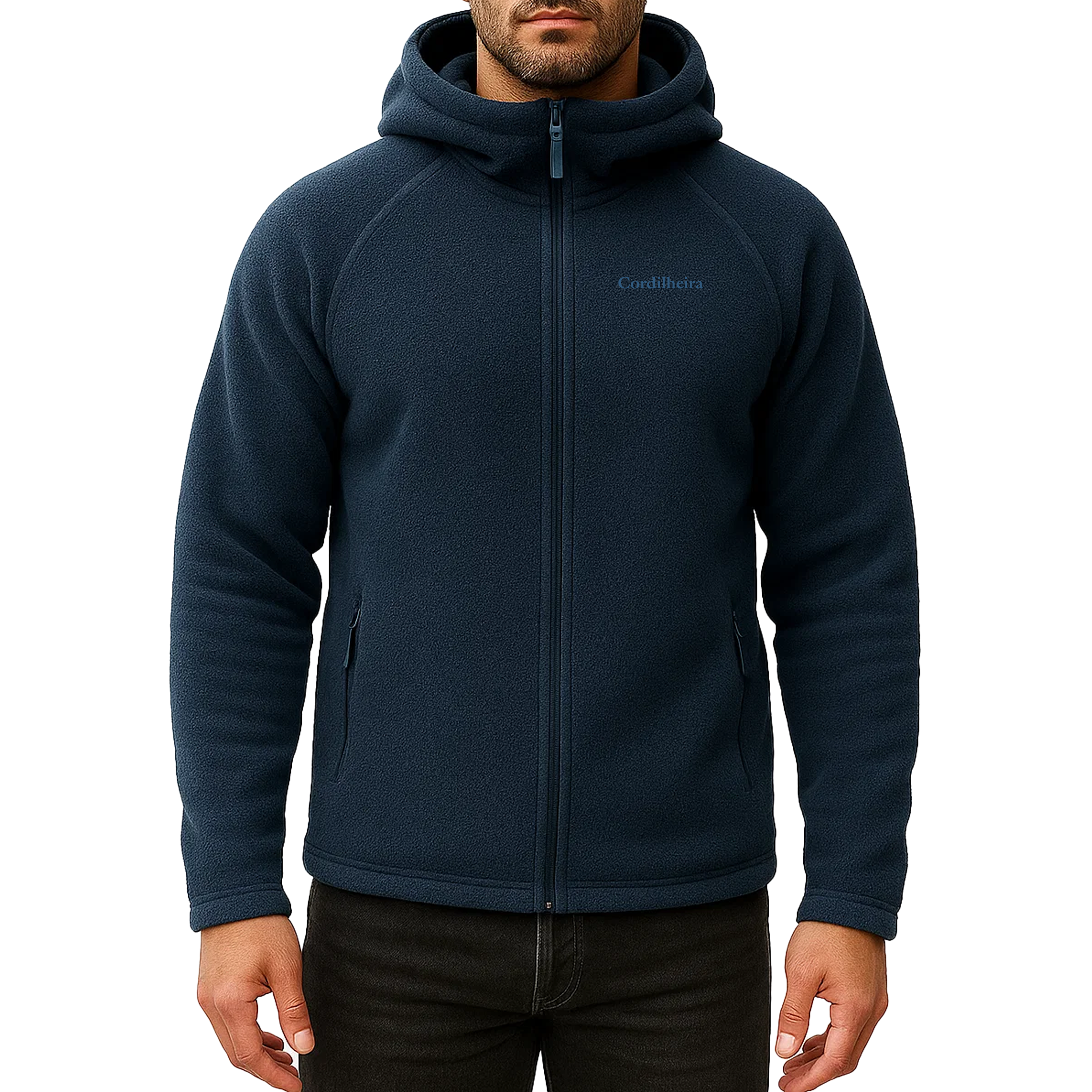 JAQUETA CORDILHEIRA FLEECE HOODED MASCULINA