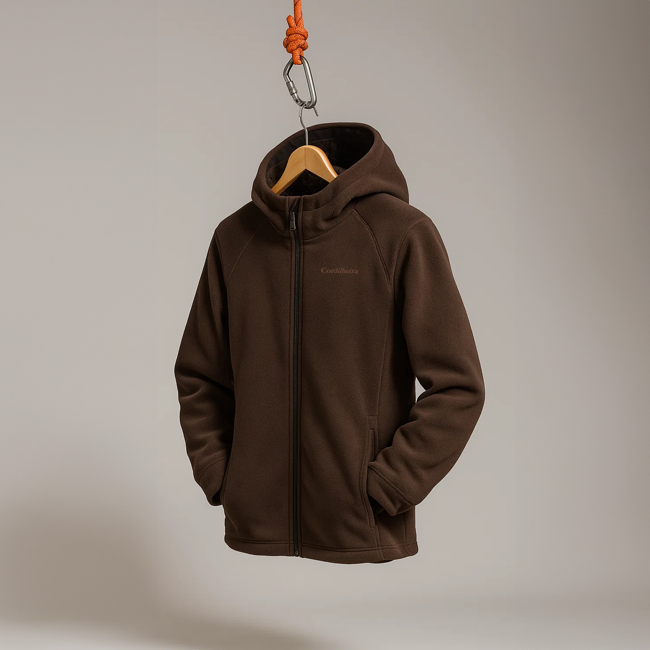 JAQUETA CORDILHEIRA FLEECE HOODED MASCULINA