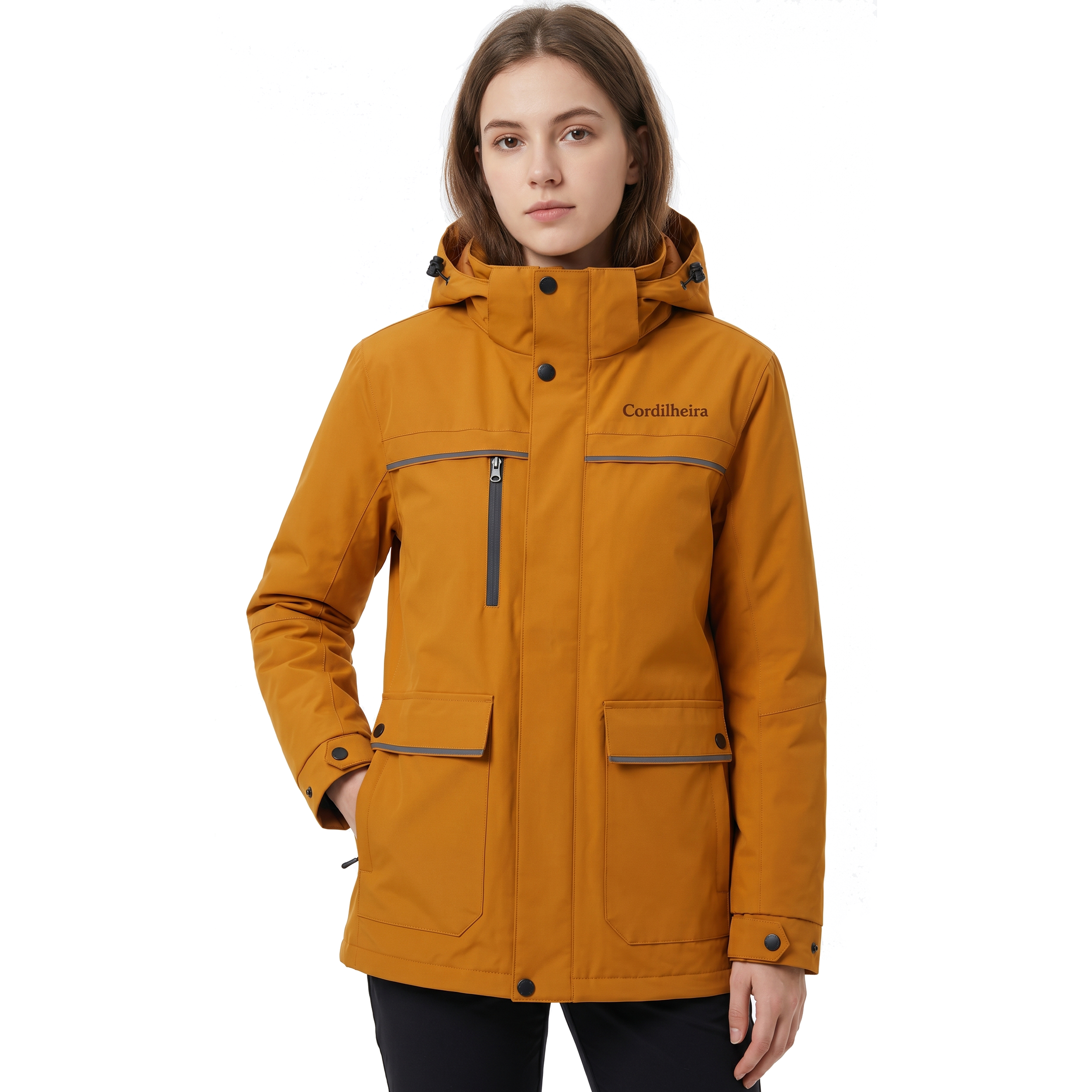 JAQUETA PUFFER 3 EM 1 CORDILHEIRA HYBRID FEMININA