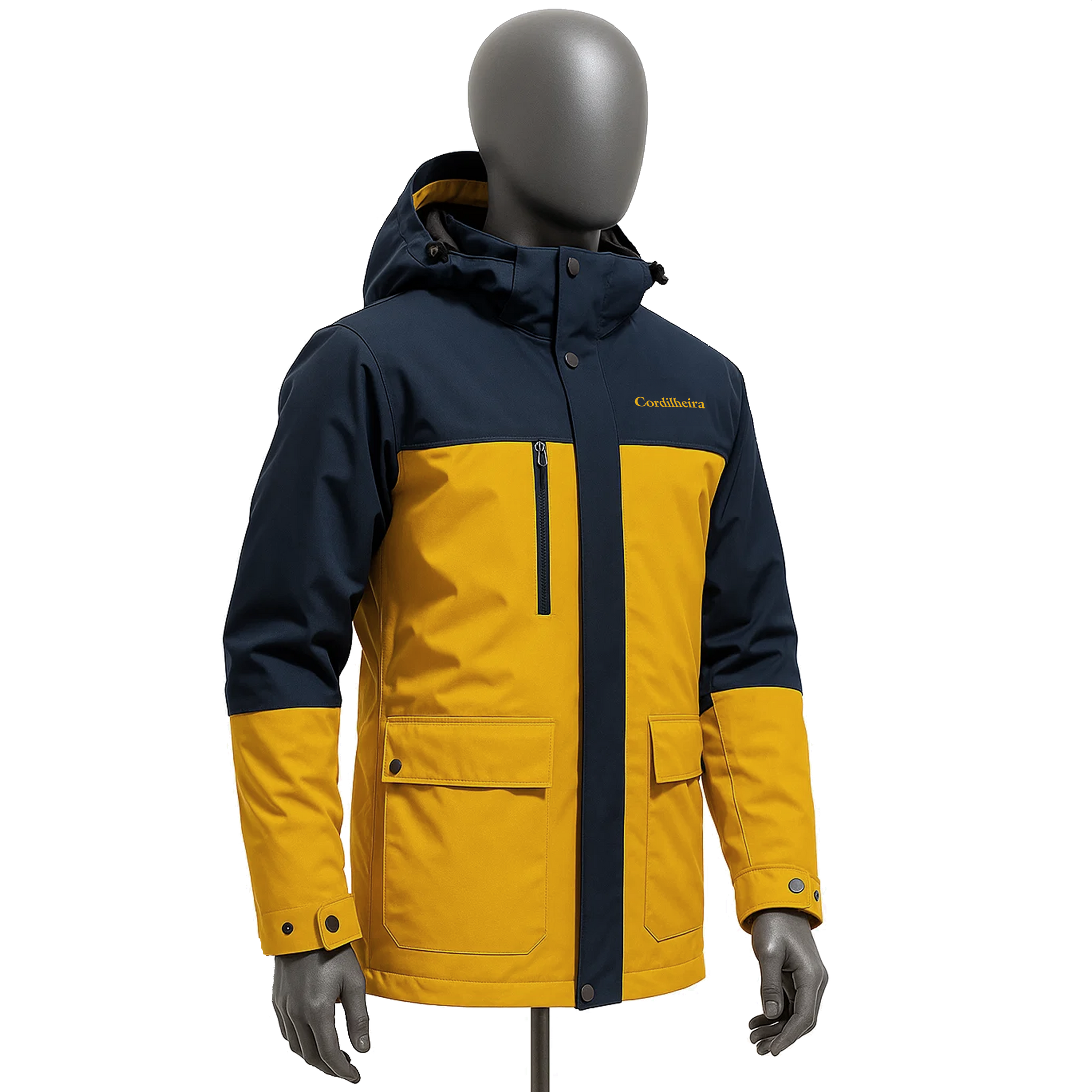 【3X1/スリーバイワン】 PARKA CROP ジャケット JAQUETA PUFFER 3 EM 1 CORDILHEIRA HYBRID MASCULINA