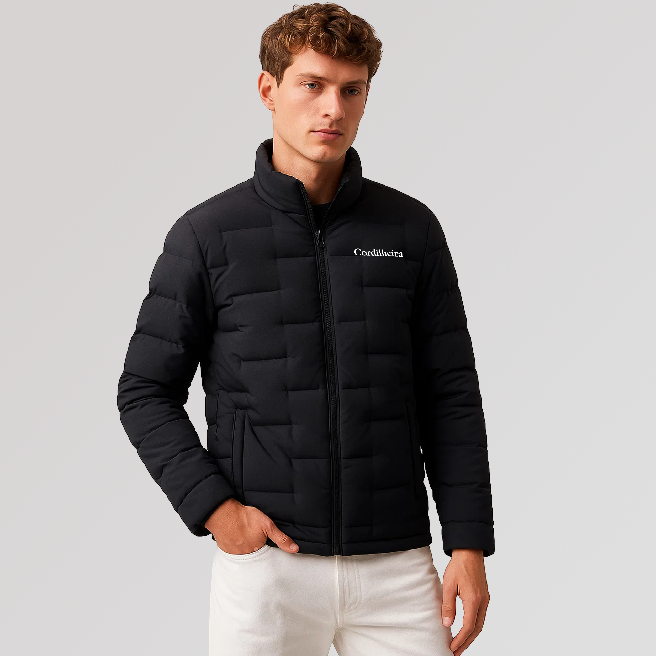 JAQUETA PUFFER CORDILHEIRA ON THE CITY MASCULINA