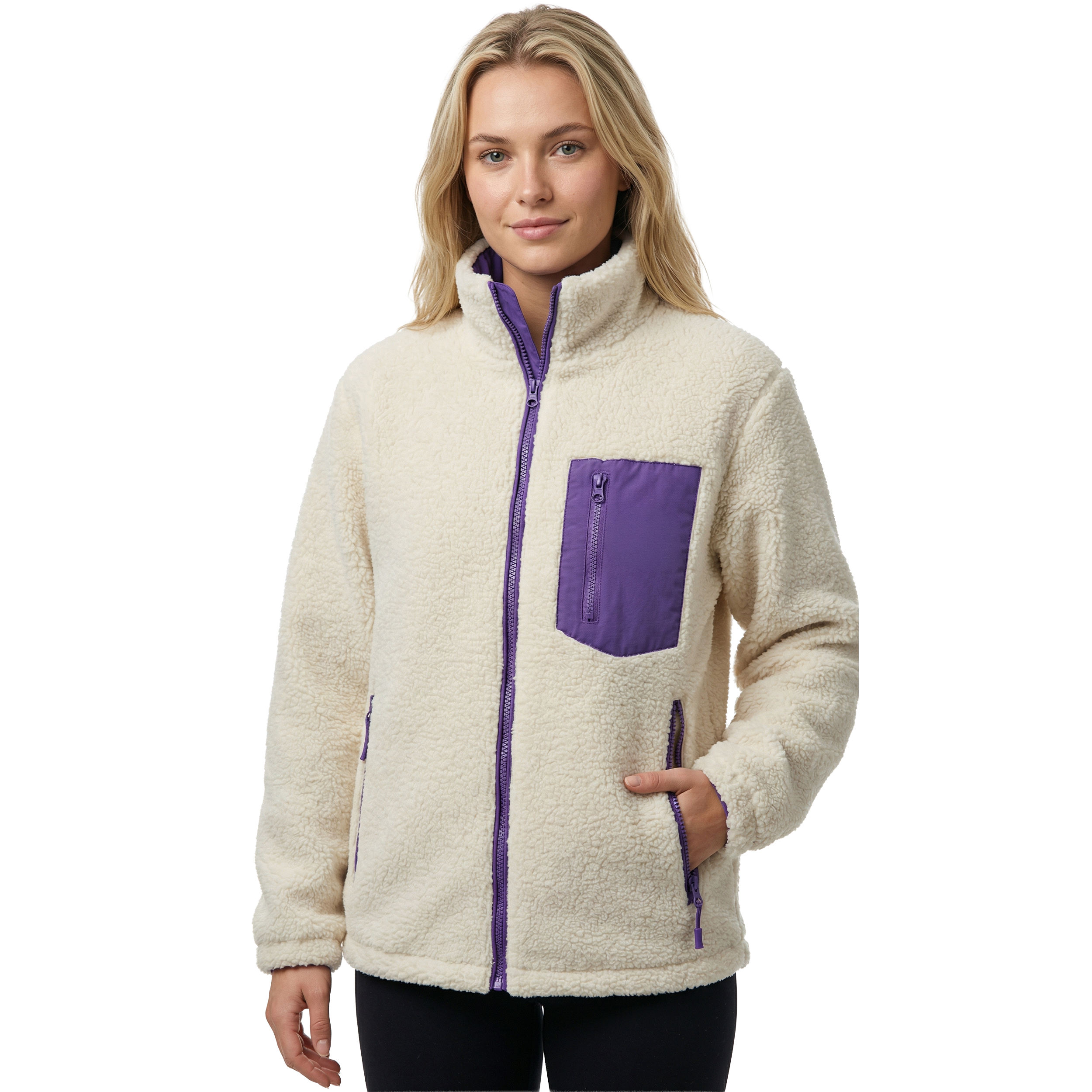 JAQUETA PUFFER FROSTLAYER DUPLA FACE FEMININA