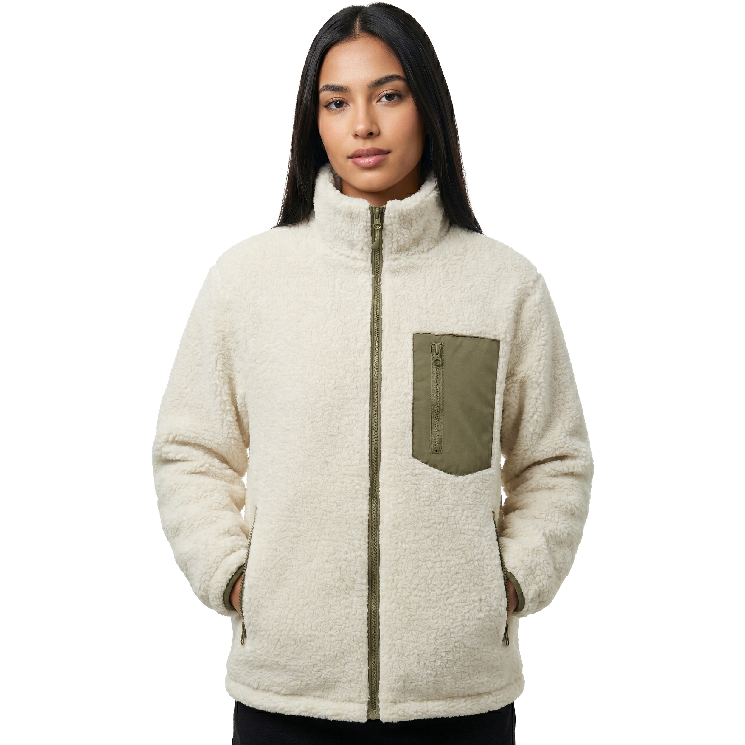 JAQUETA PUFFER FROSTLAYER DUPLA FACE FEMININA
