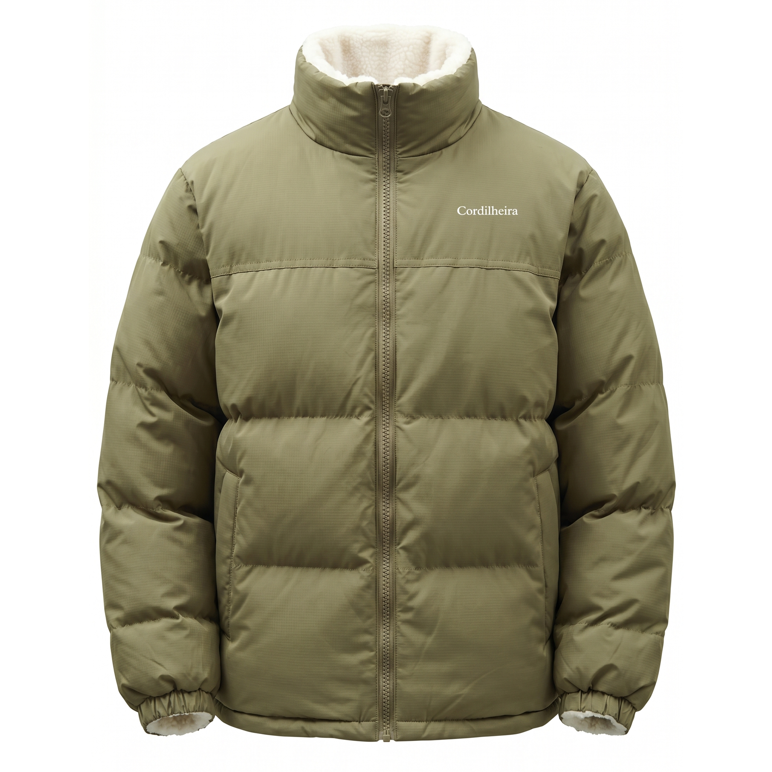 JAQUETA PUFFER FROSTLAYER DUPLA FACE FEMININA