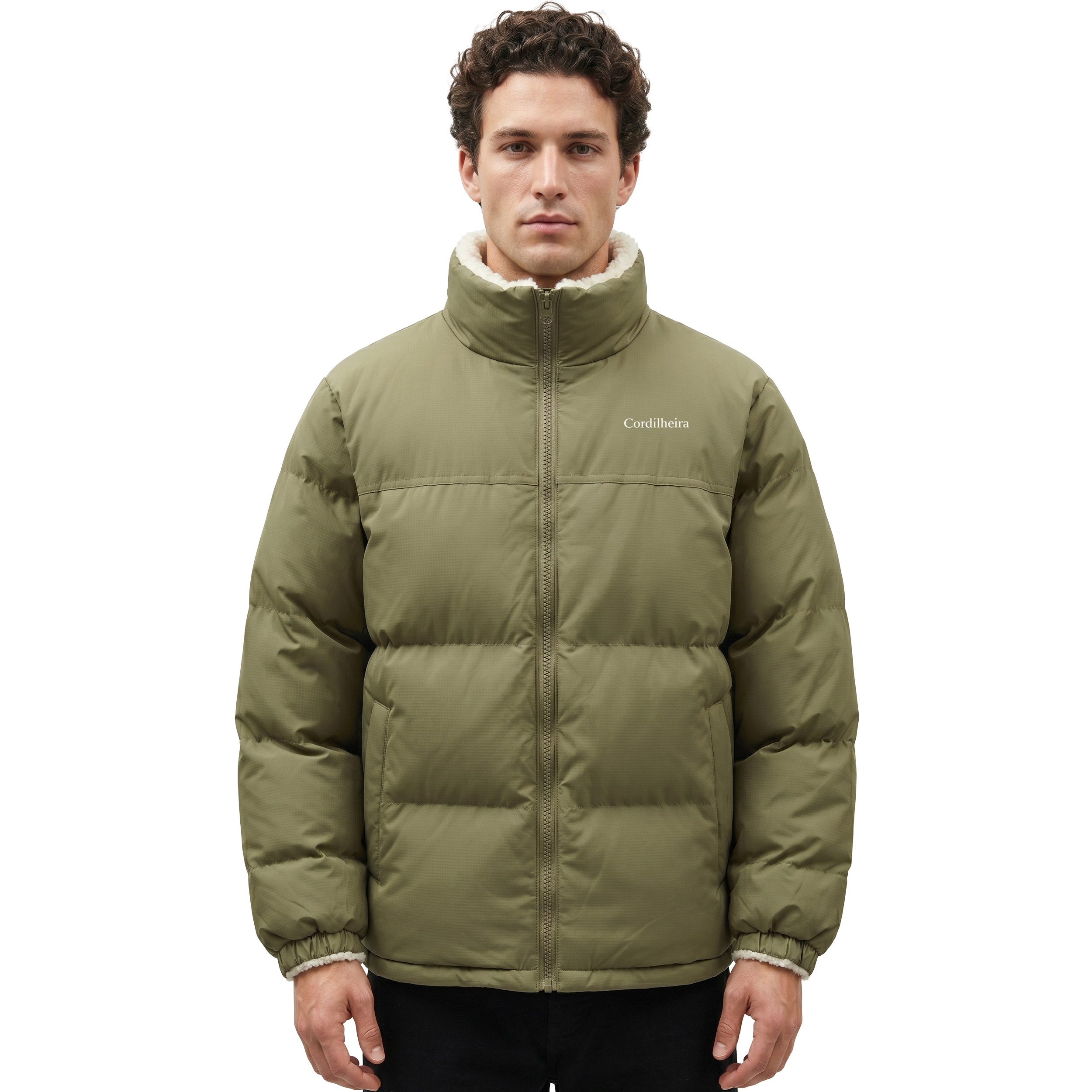 JAQUETA PUFFER FROSTLAYER DUPLA FACE MASCULINA