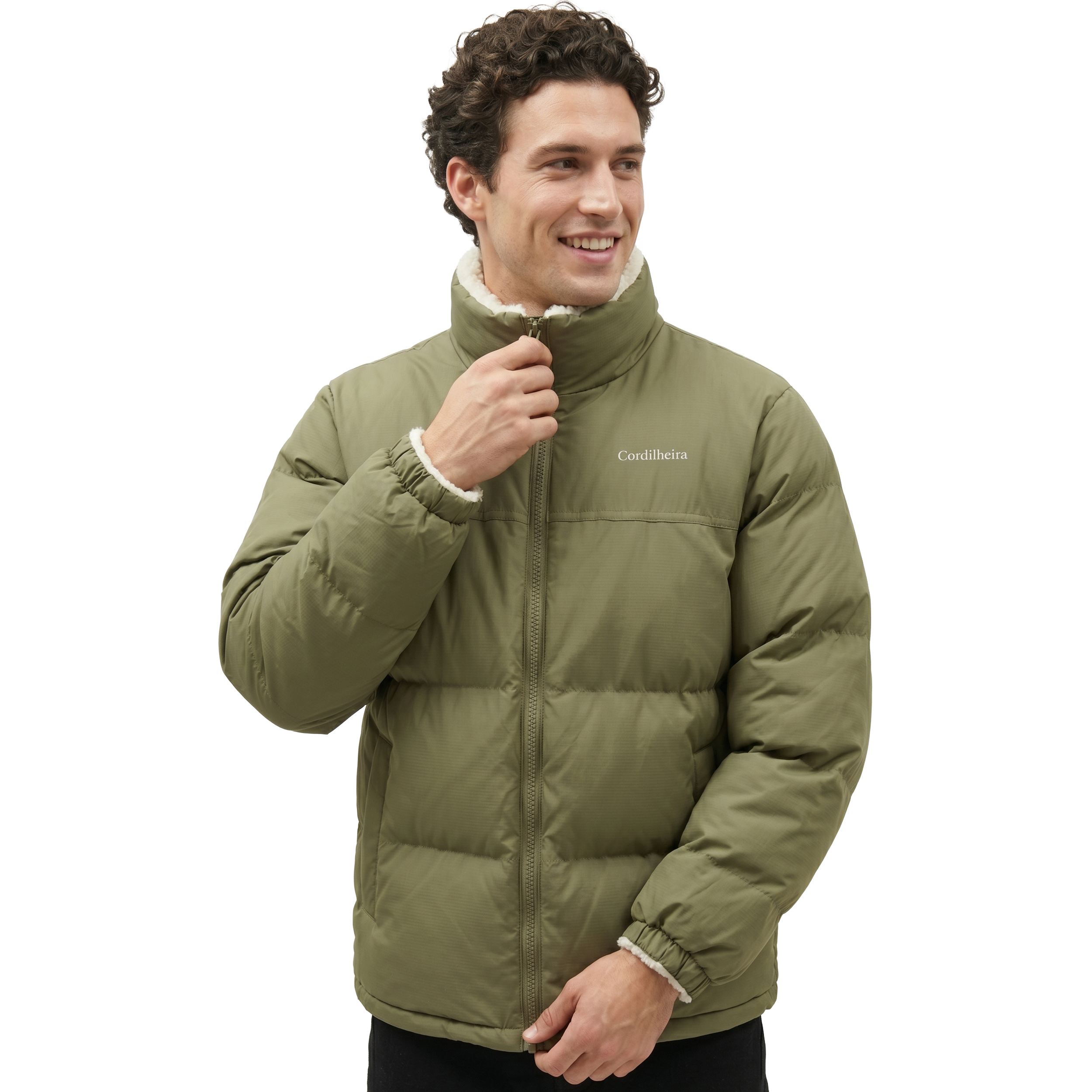 JAQUETA PUFFER FROSTLAYER DUPLA FACE MASCULINA