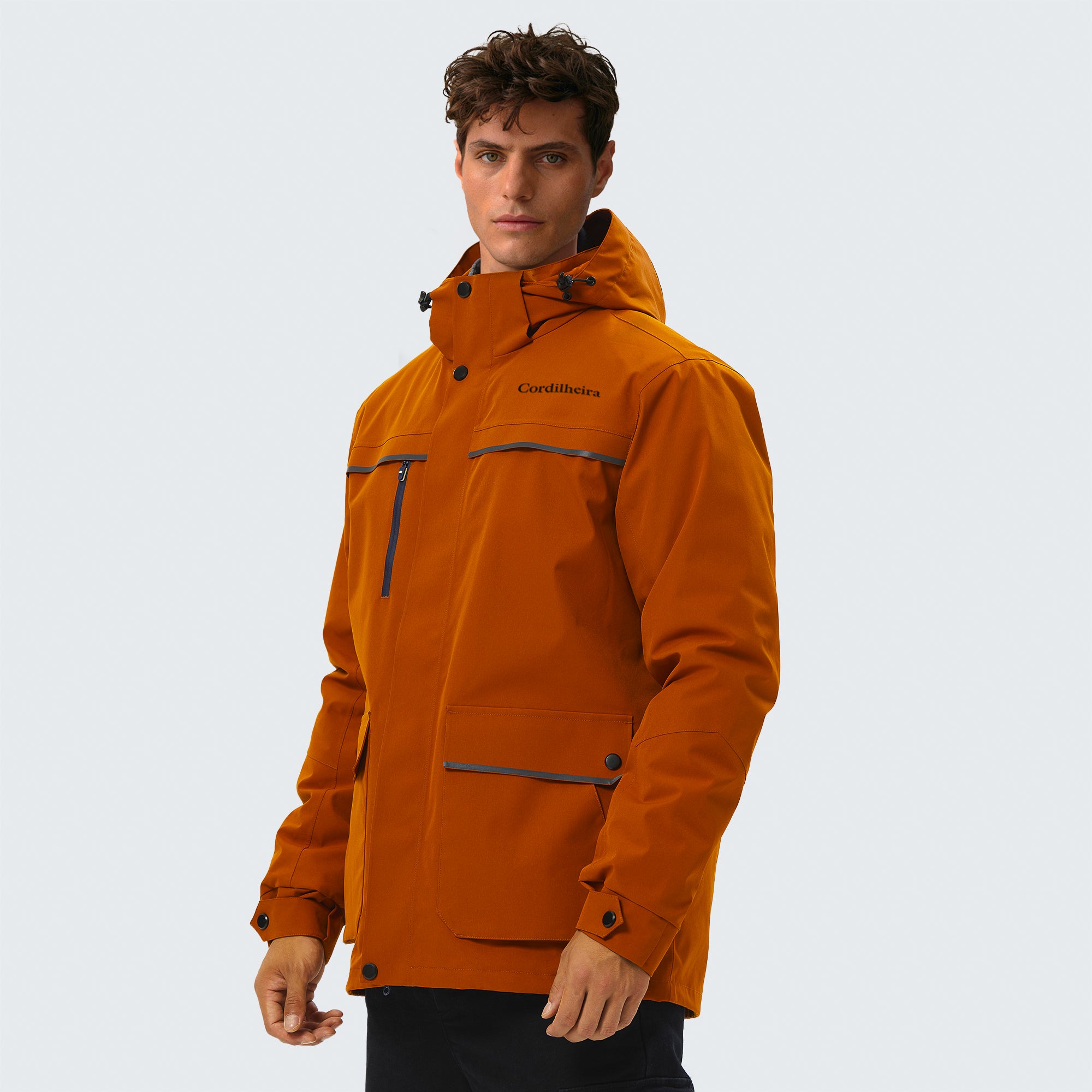 JAQUETA PUFFER 3 EM 1 CORDILHEIRA HYBRID MASCULINA