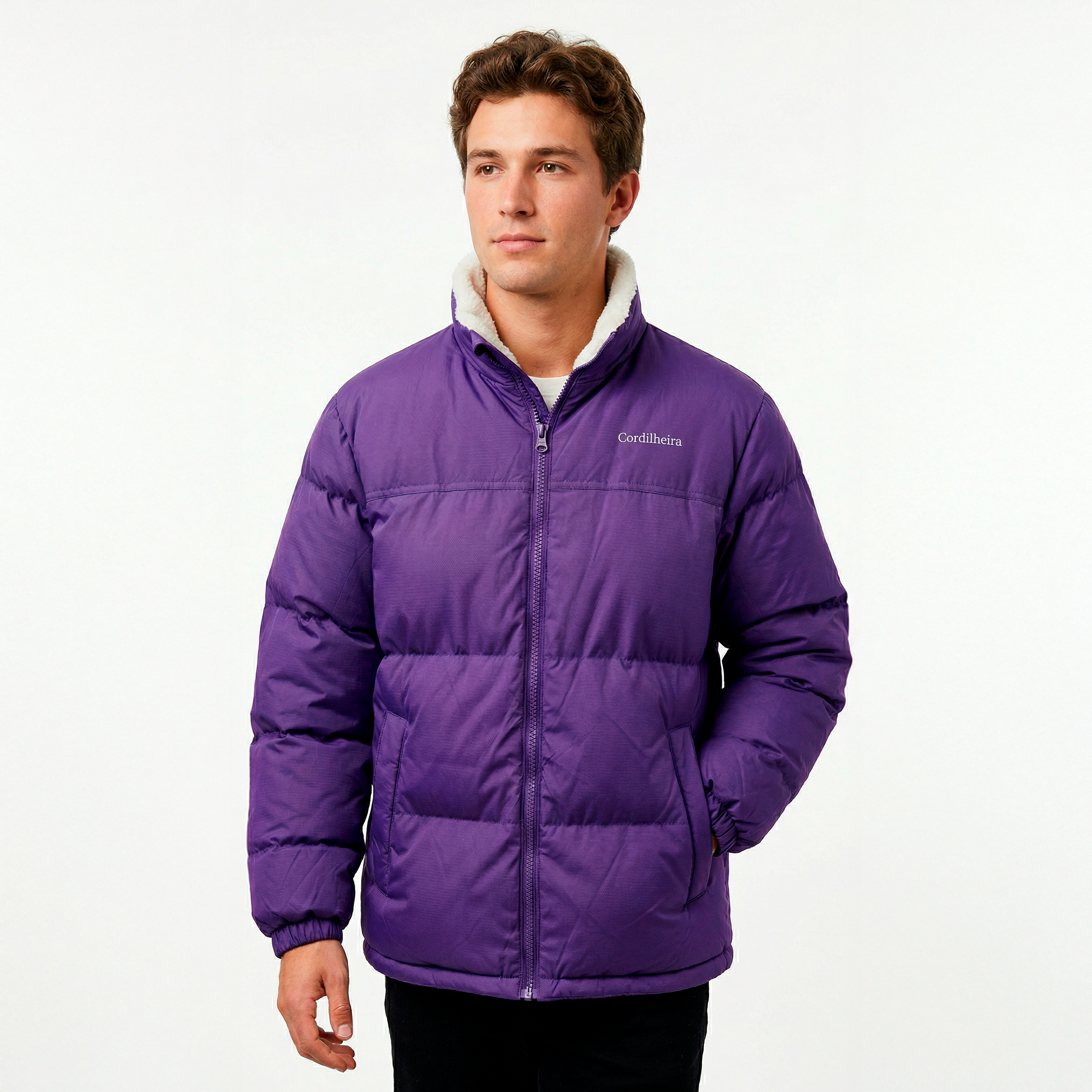 JAQUETA PUFFER FROSTLAYER DUPLA FACE MASCULINA