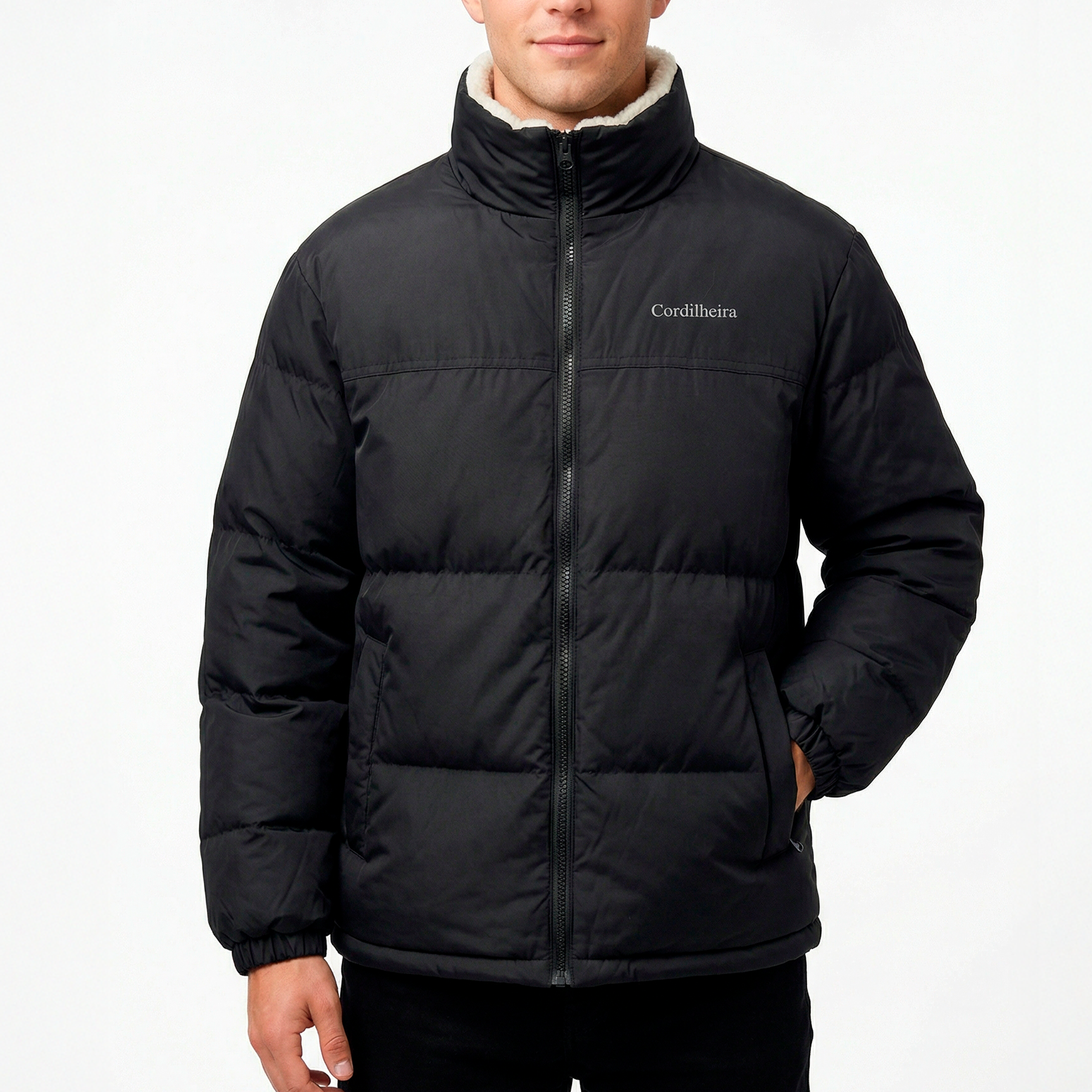 JAQUETA PUFFER FROSTLAYER DUPLA FACE MASCULINA