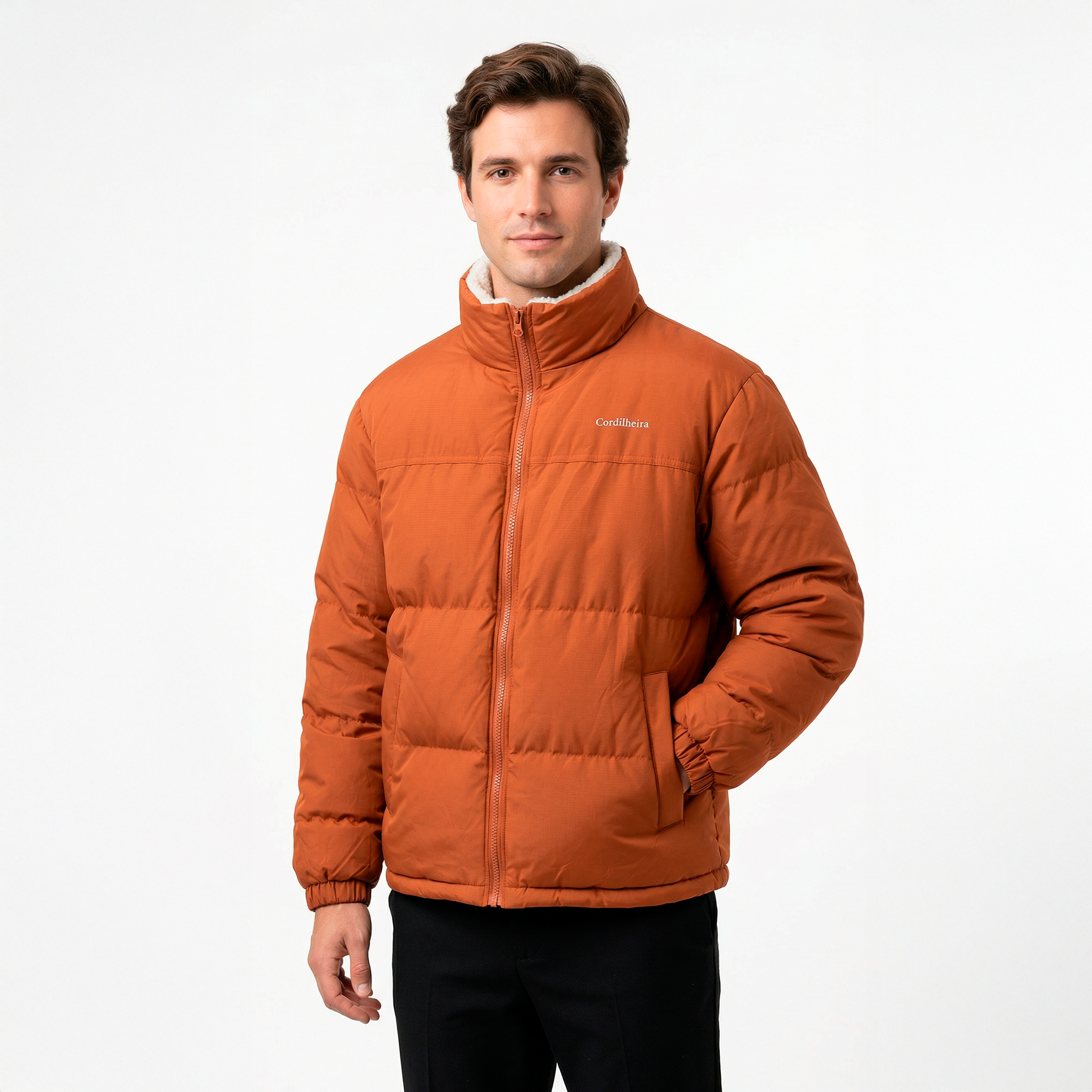 JAQUETA PUFFER FROSTLAYER DUPLA FACE MASCULINA