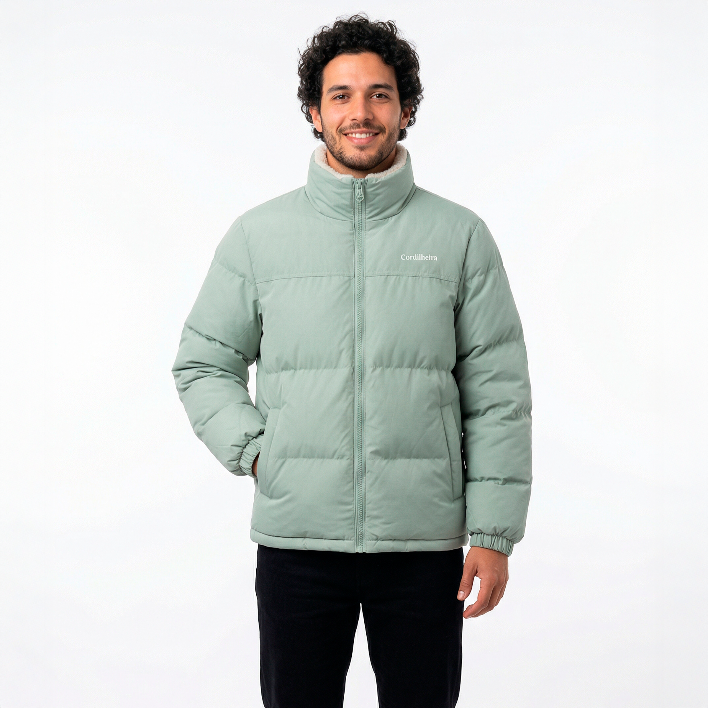 JAQUETA PUFFER FROSTLAYER DUPLA FACE MASCULINA